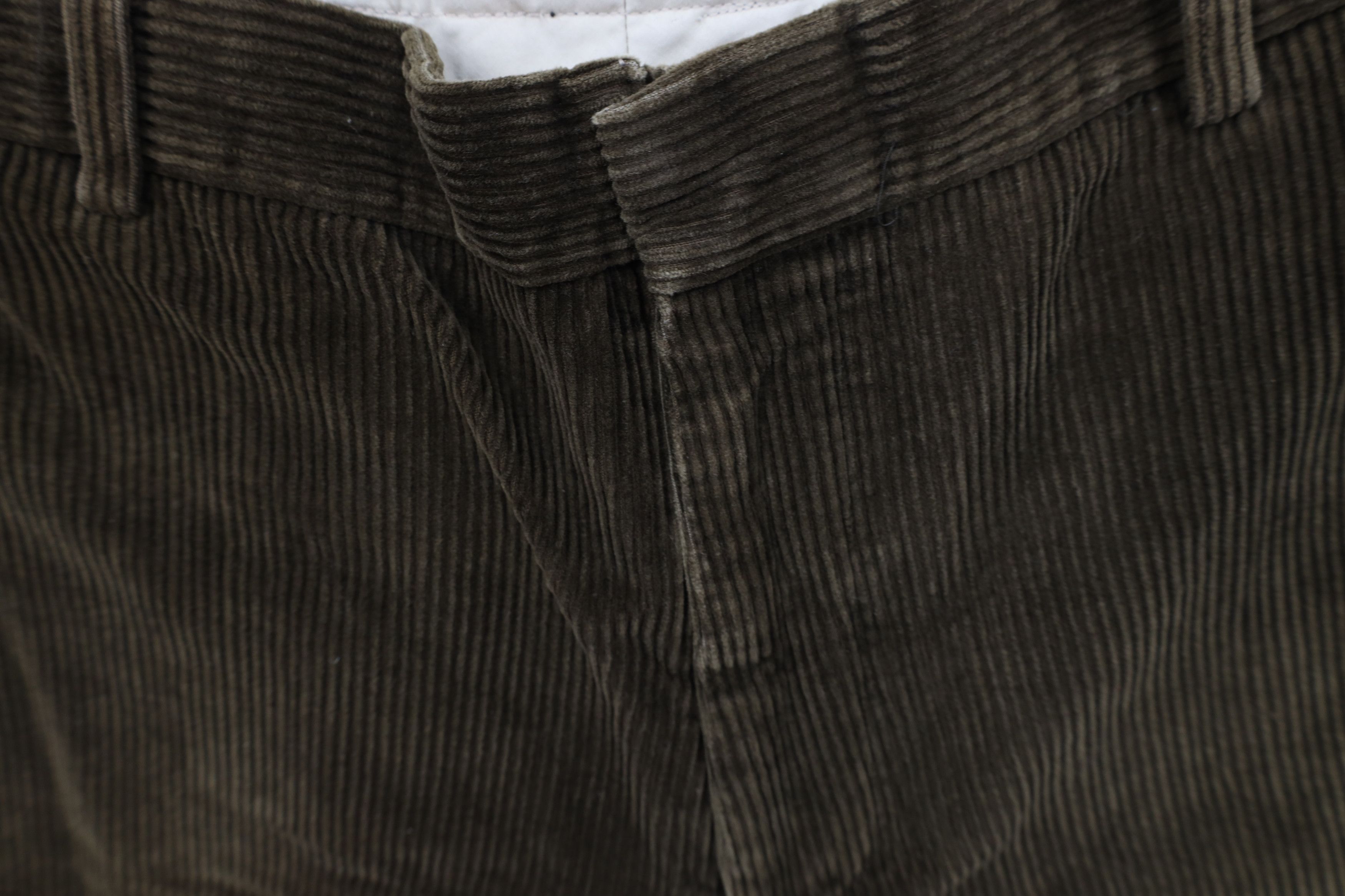 Vintage Vintage 90s Streetwear Wide Leg Corduroy Chino Pants Brown Size US 40 / EU 56 - 9 Thumbnail