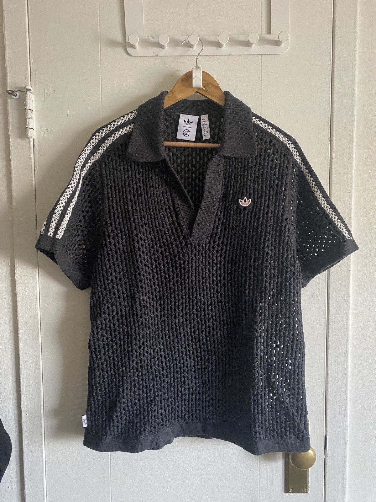 Adidas × CLOT Adidas x Clot FW24 Crochet Polo and Shorts Set