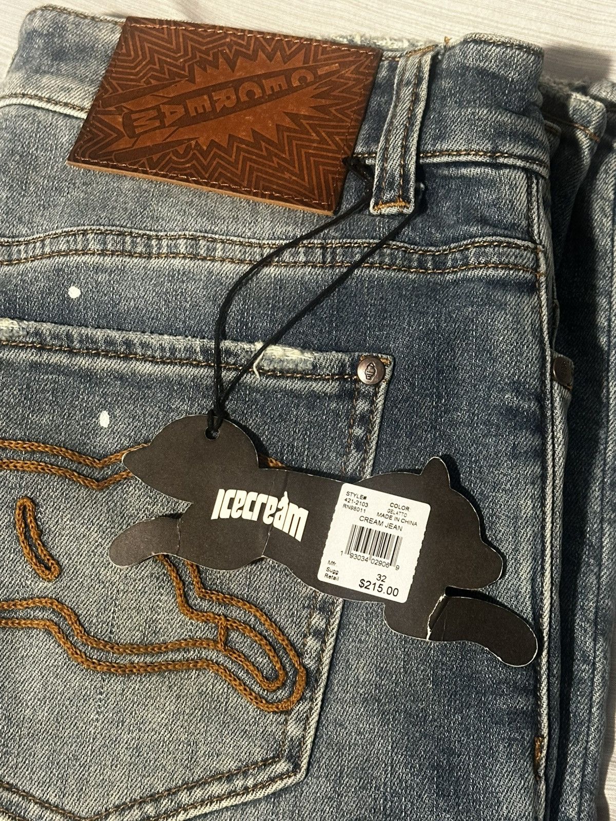 Icecream Ice cream jeans Size 32 Size US 32 / EU 48 - 3 Thumbnail