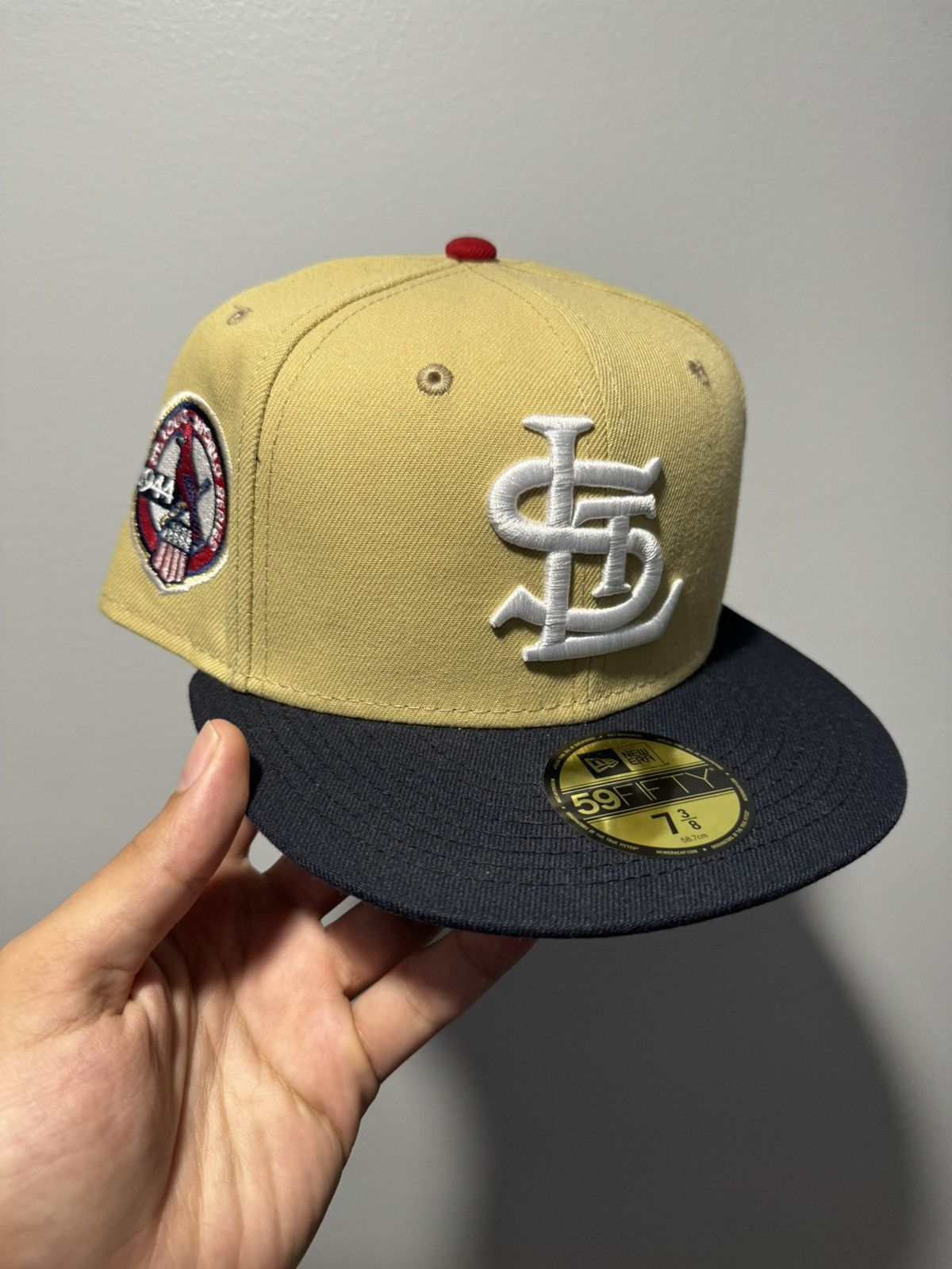 New Era 59Fifty San sale Diego Padres Fitted Hat Size 7 1/8 Stash Ty Mathis Two Tone