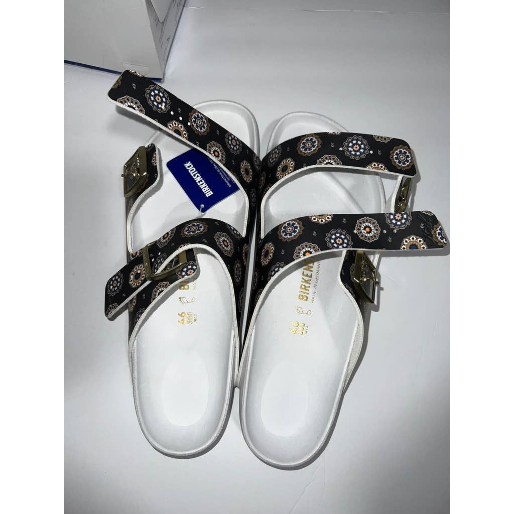 Birkenstock Birkenstock Arizona Kith Birko -flor Navy Sz 12M Size US 12 / EU 45 - 3 Thumbnail