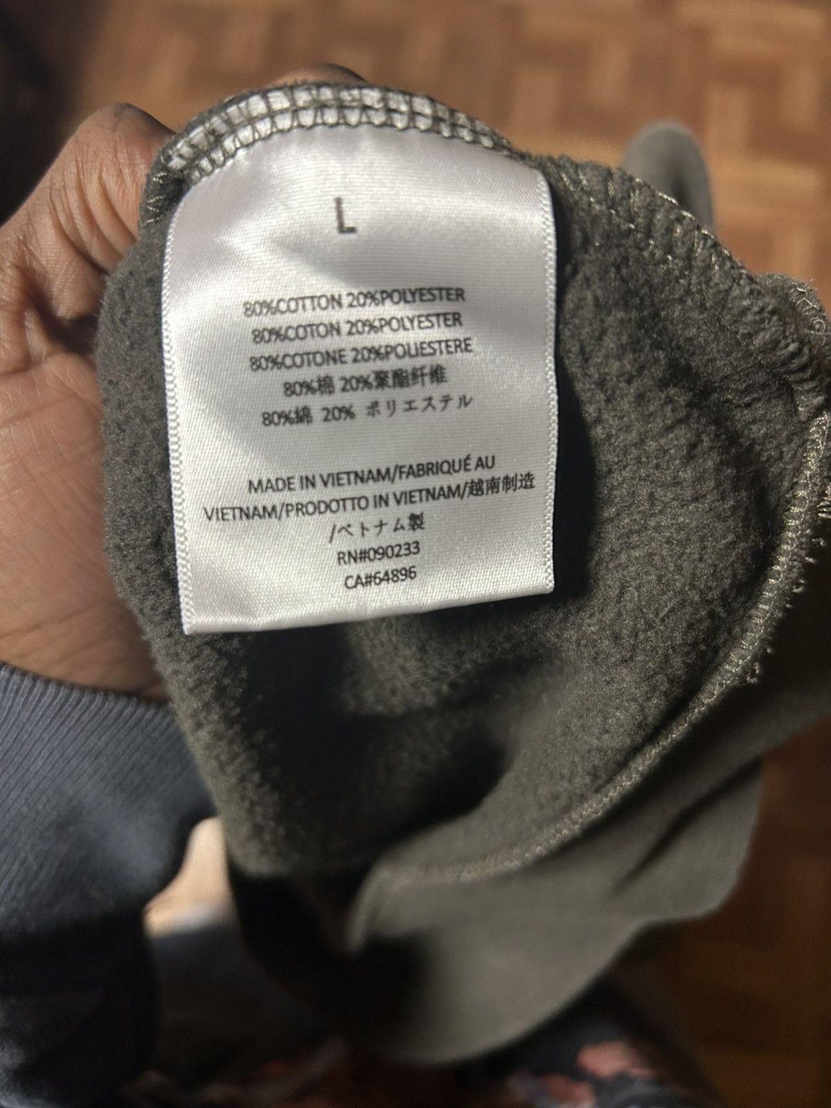 Essentials × Fear of God Essentials x Fear of God Grey Hoodie Size US L / EU 52-54 / 3 - 3 Thumbnail
