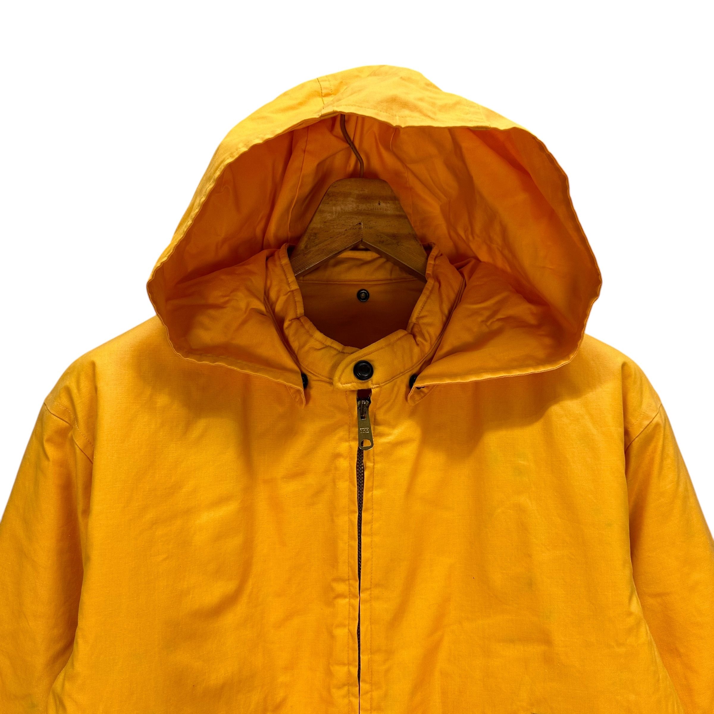 Christian Dior Monsieur Vintage 90's CHRISTIAN DIOR Orange Hooded Jacket #A72-1745 Size US M / EU 48-50 / 2 - 2 Thumbnail