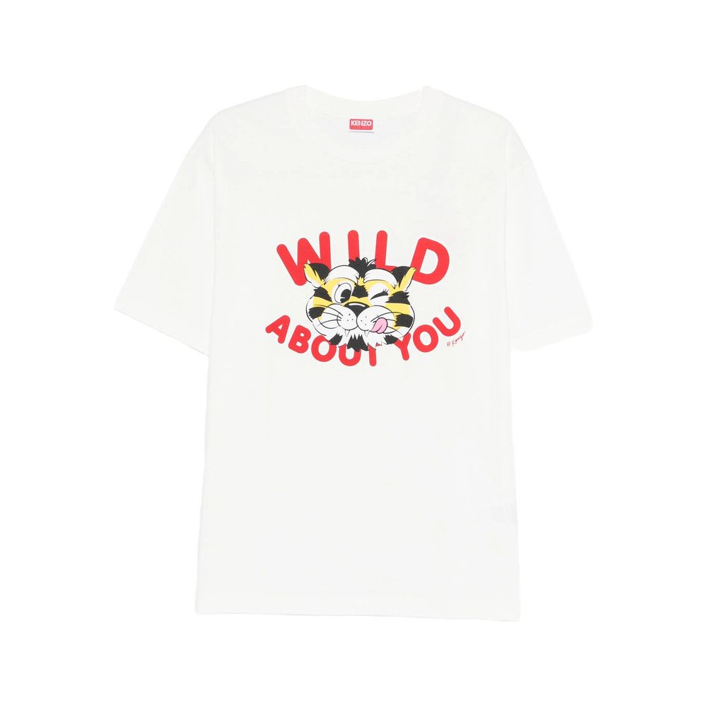 Kenzo Kenzo WHITE T-Shirts & Vests - T-Shirts Size US L / EU 52-54 / 3 - 1 Thumbnail