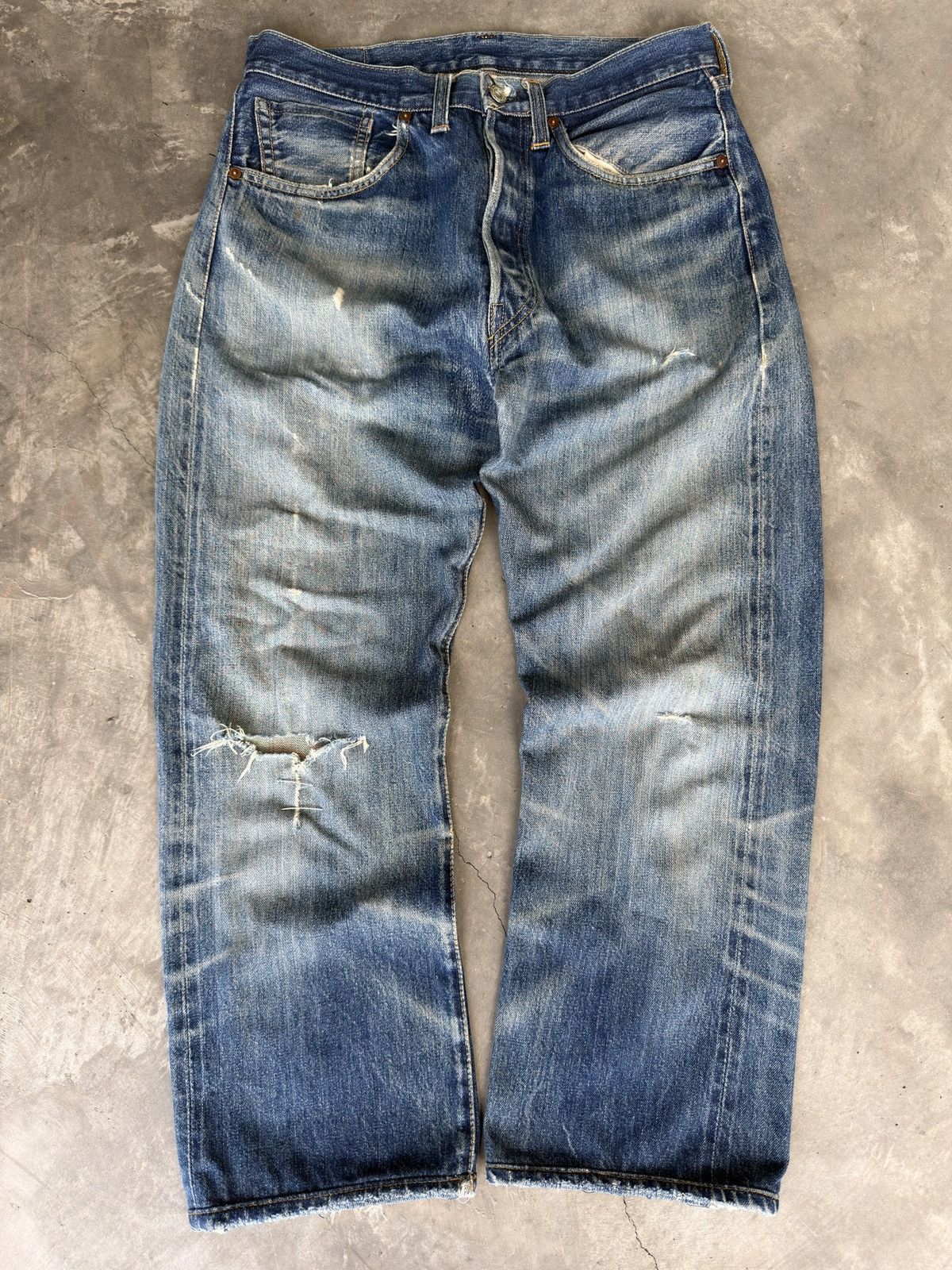 Levi's Vintage Clothing Levis LVC selvedge 501xx denim Size US 30 / EU 46 - 1 Thumbnail