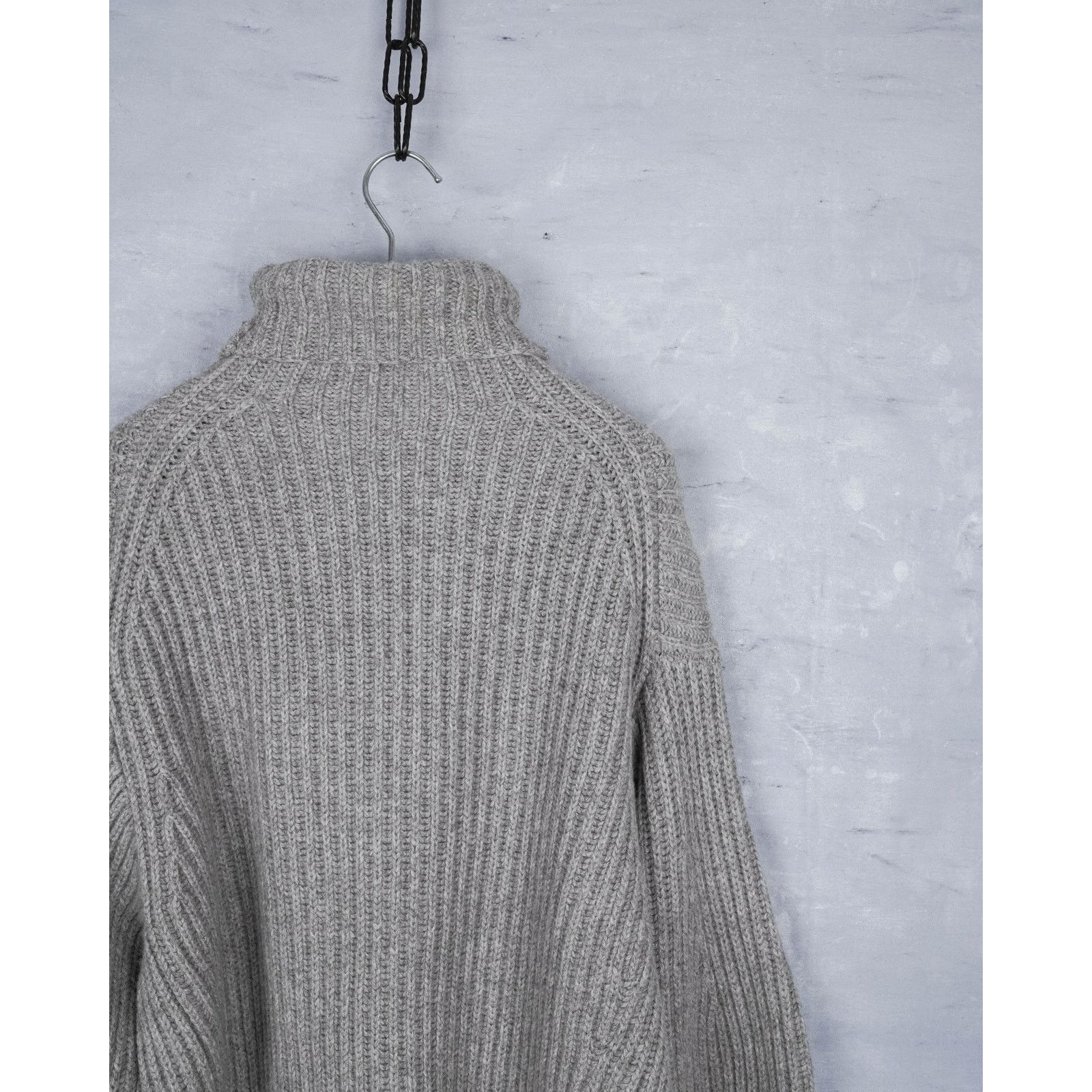 Acne Studios Acne studios grey wool knit roll neck warm fashion sweater Size S / US 4 / IT 40 - 6 Thumbnail