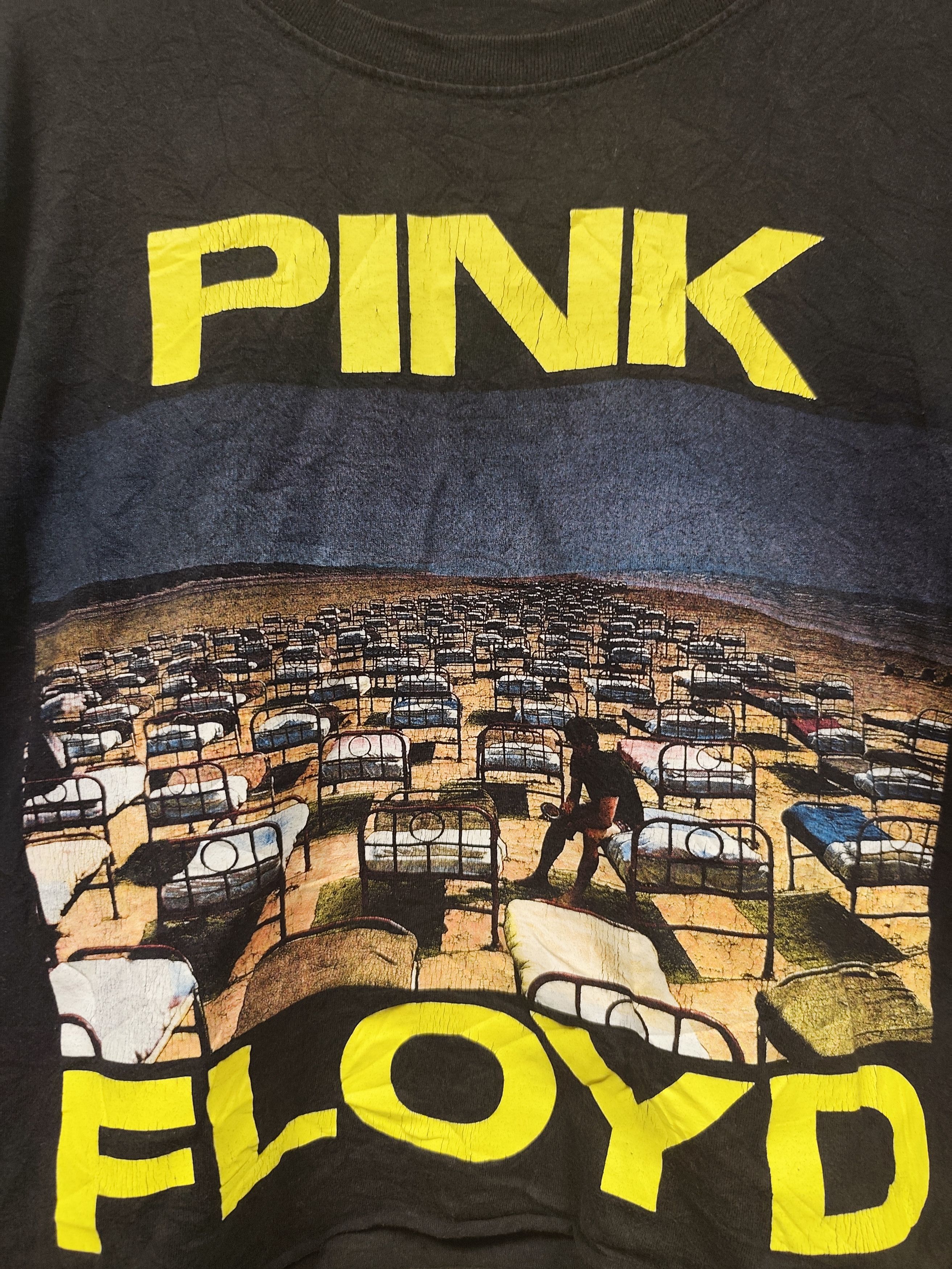 Band Tees × Pink Floyd Band Pink Floyd world tour 1987 crop top tee Size US L / EU 52-54 / 3 - 3 Thumbnail