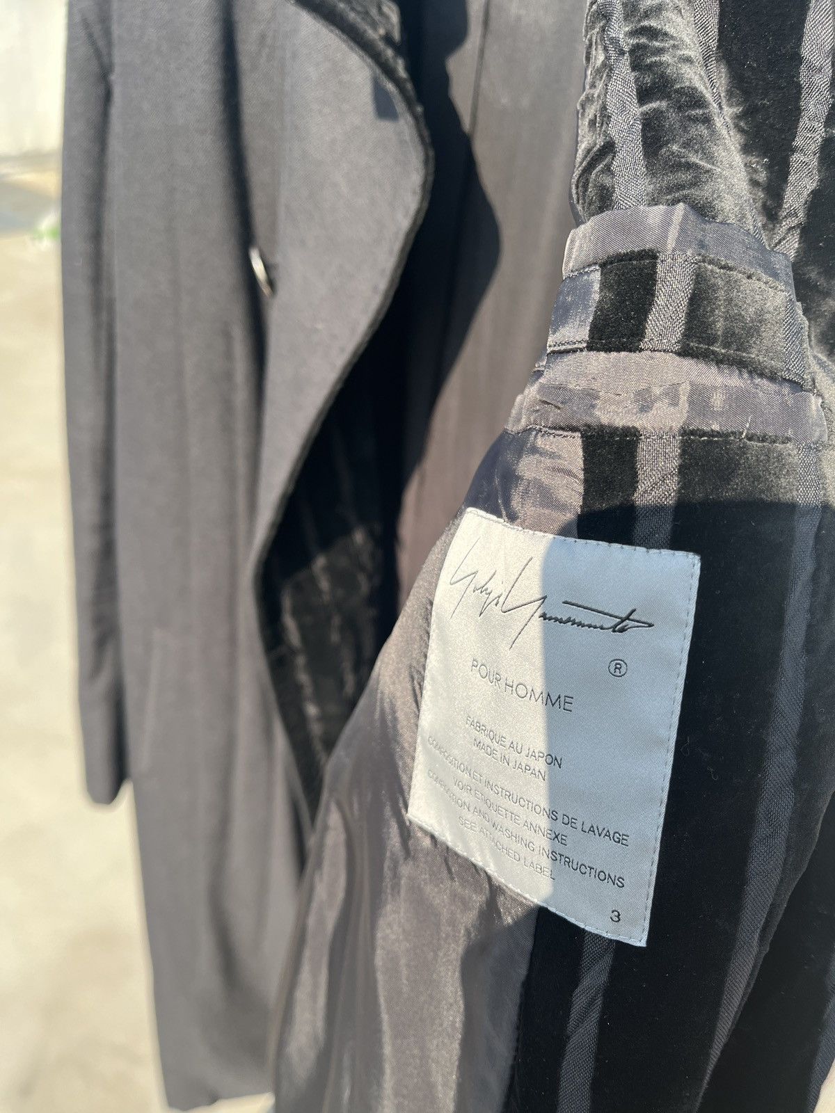 Yohji Yamamoto yohji yamamoto pour homme 23fw padded coat Size US L / EU 52-54 / 3 - 8 Thumbnail