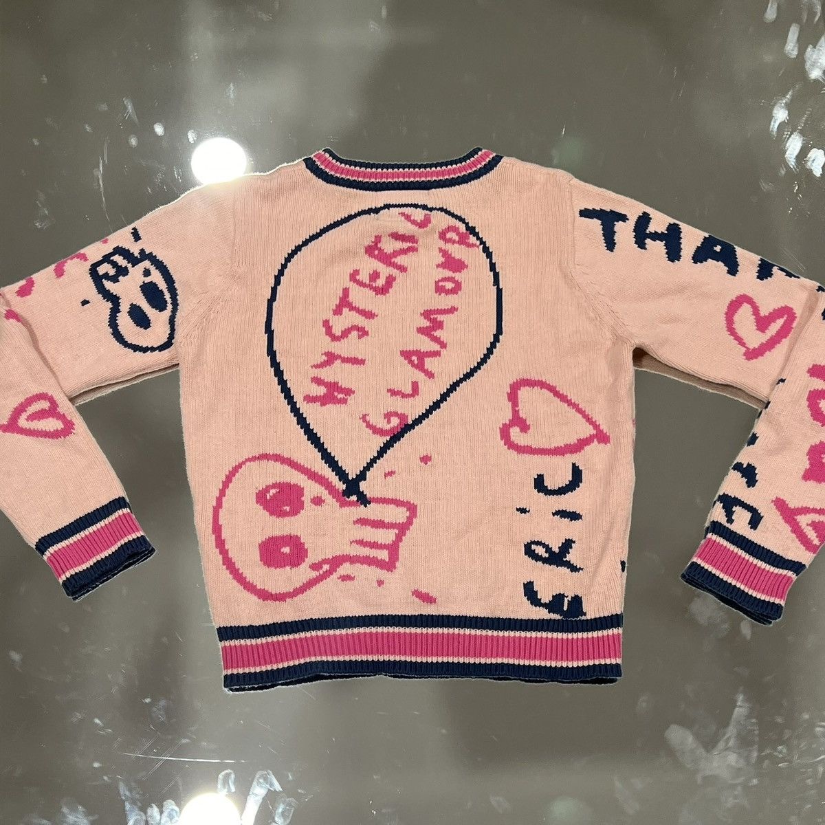 Hysteric Glamour Hysteric Glamour Bunny Scrawl Sweater Size XS / US 0-2 / IT 36-38 - 2 Thumbnail