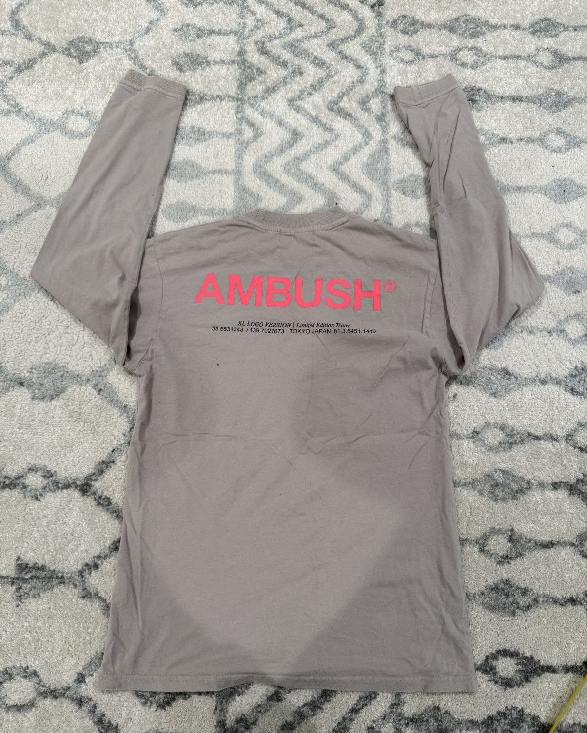 Ambush Design AMBUSH long sleeve tshirt Size US M / EU 48-50 / 2 - 3 Thumbnail