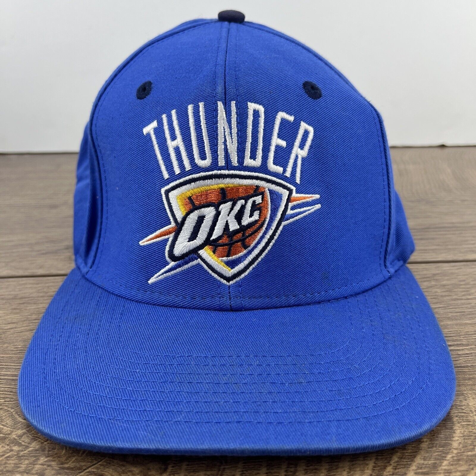 Other Oklahoma City Thunder Hat Blue Snapback Blue Hat Adjustable Size ONE SIZE - 1 Thumbnail