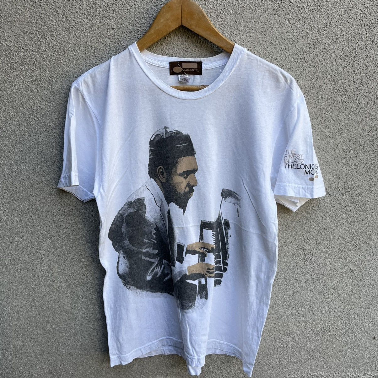 Band Tees THELONIOUS MONK jazz tee blue note Size US M / EU 48-50 / 2 - 2 Thumbnail
