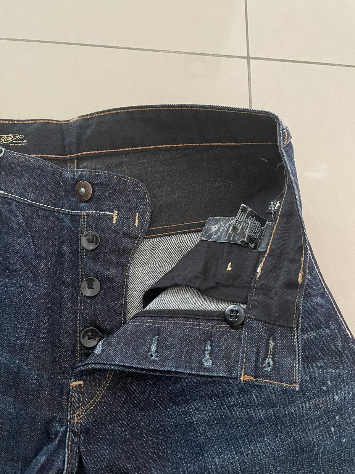G-Star Final Drop‼️ G-Star Raw Selvedge Essentials Denim (25-020) Size US 32 / EU 48 - 16 Thumbnail