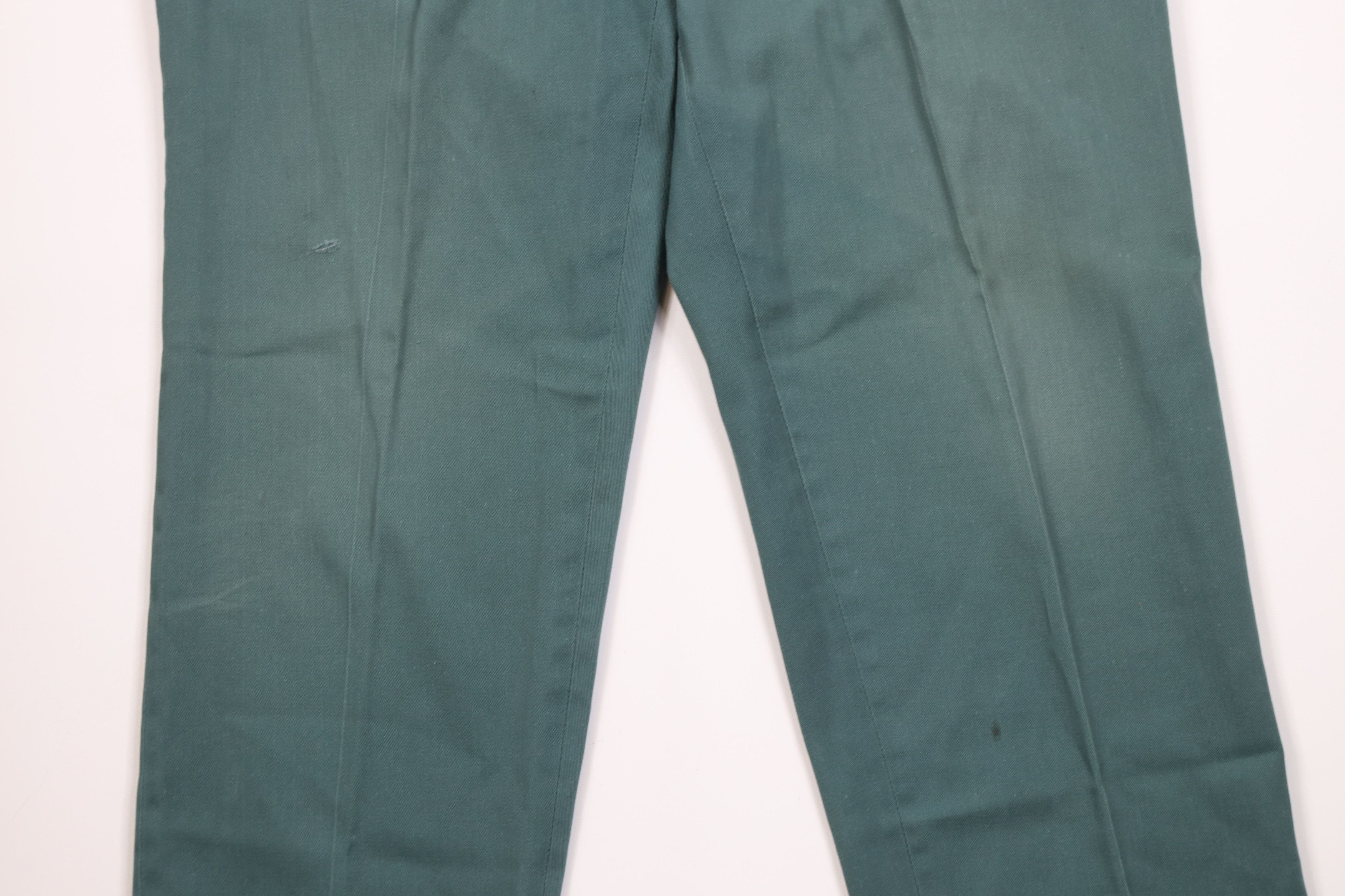 Big Mac Vintage 60s 70s Big Mac Workwear Mechanic Pants Green USA Size US 36 / EU 52 - 3 Thumbnail
