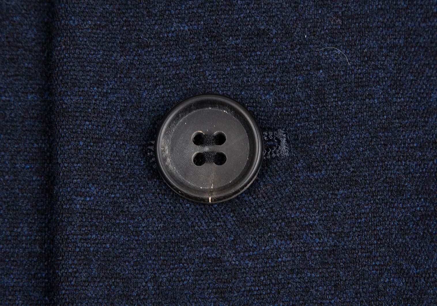 Issey Miyake Wool Double-Faced Patch Pocket Jacket in Navy Size US XL / EU 56 / 4 - 5 Thumbnail