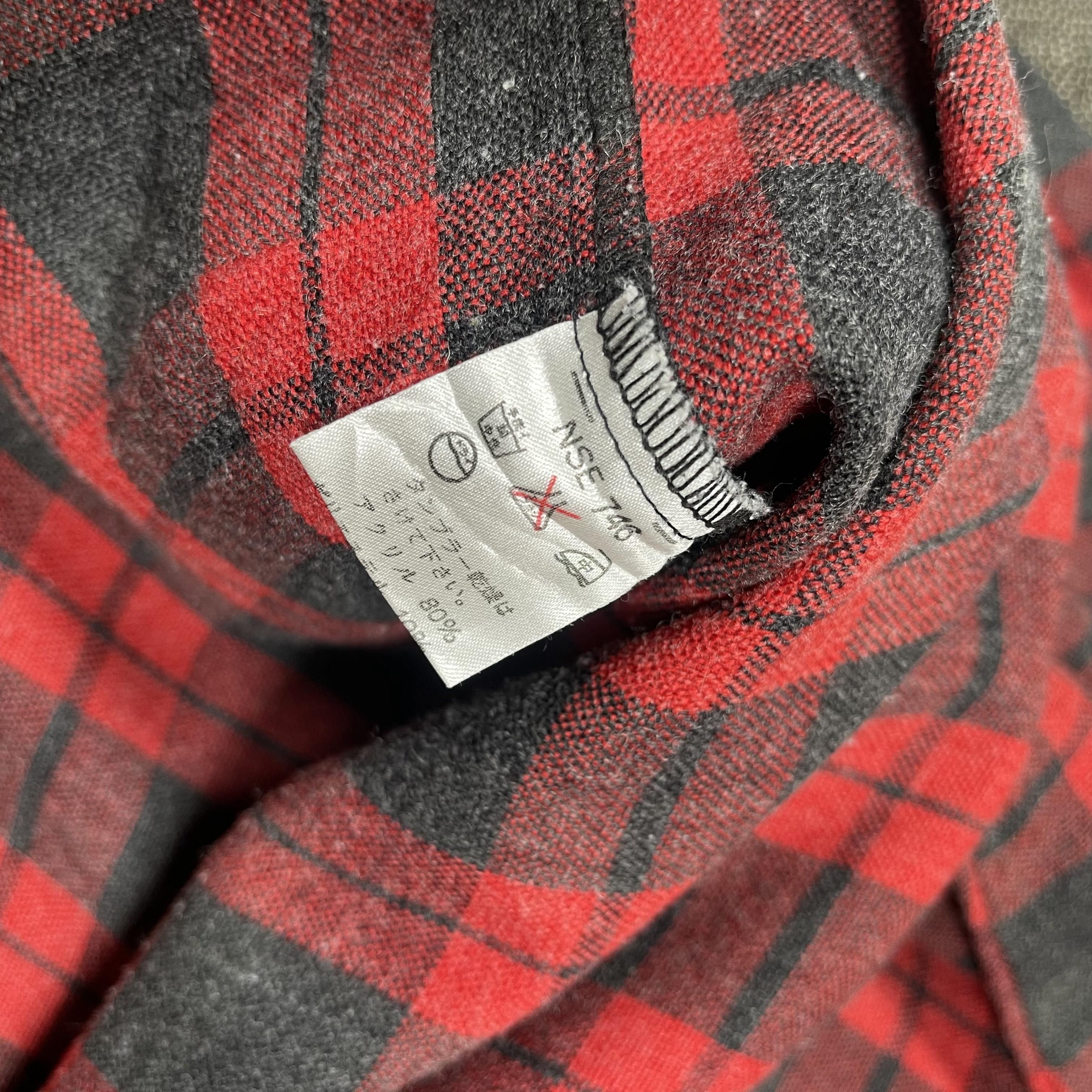 Flannel Vintage 1990 Motren Wool Button Up Flannel Shirt Size US L / EU 52-54 / 3 - 7 Thumbnail
