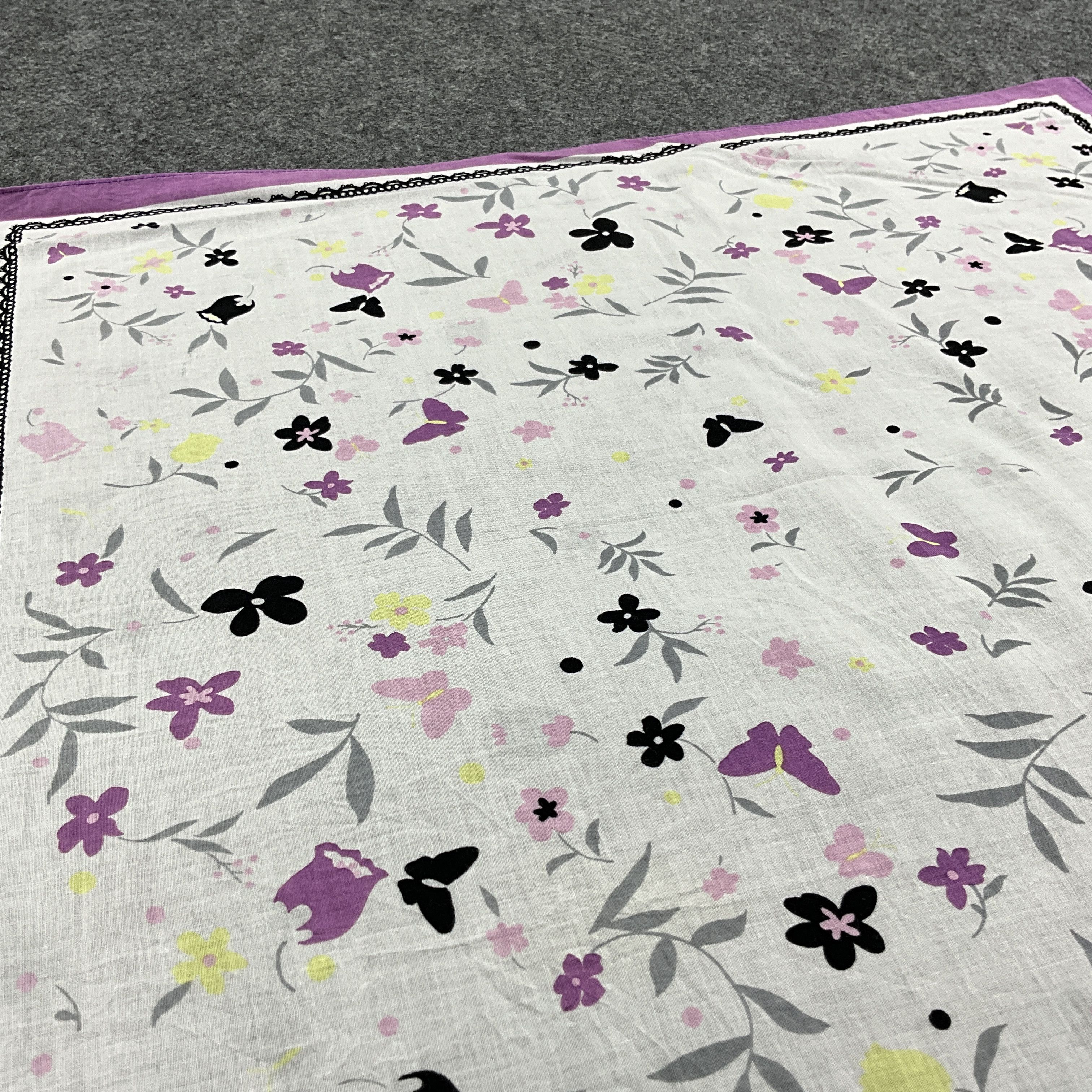 Hanae Mori × Japanese Brand Hanae Mori Handkerchief / Bandana / Neckerchief B047 Size ONE SIZE - 7 Thumbnail