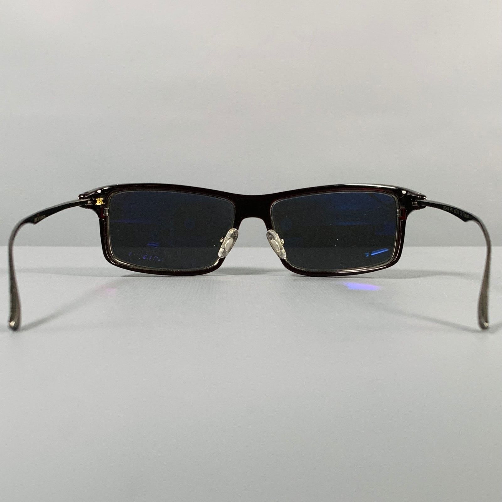 Kiton KITON -Ischia- Brown Silver Titanium Sunglasses Size ONE SIZE - 3 Thumbnail