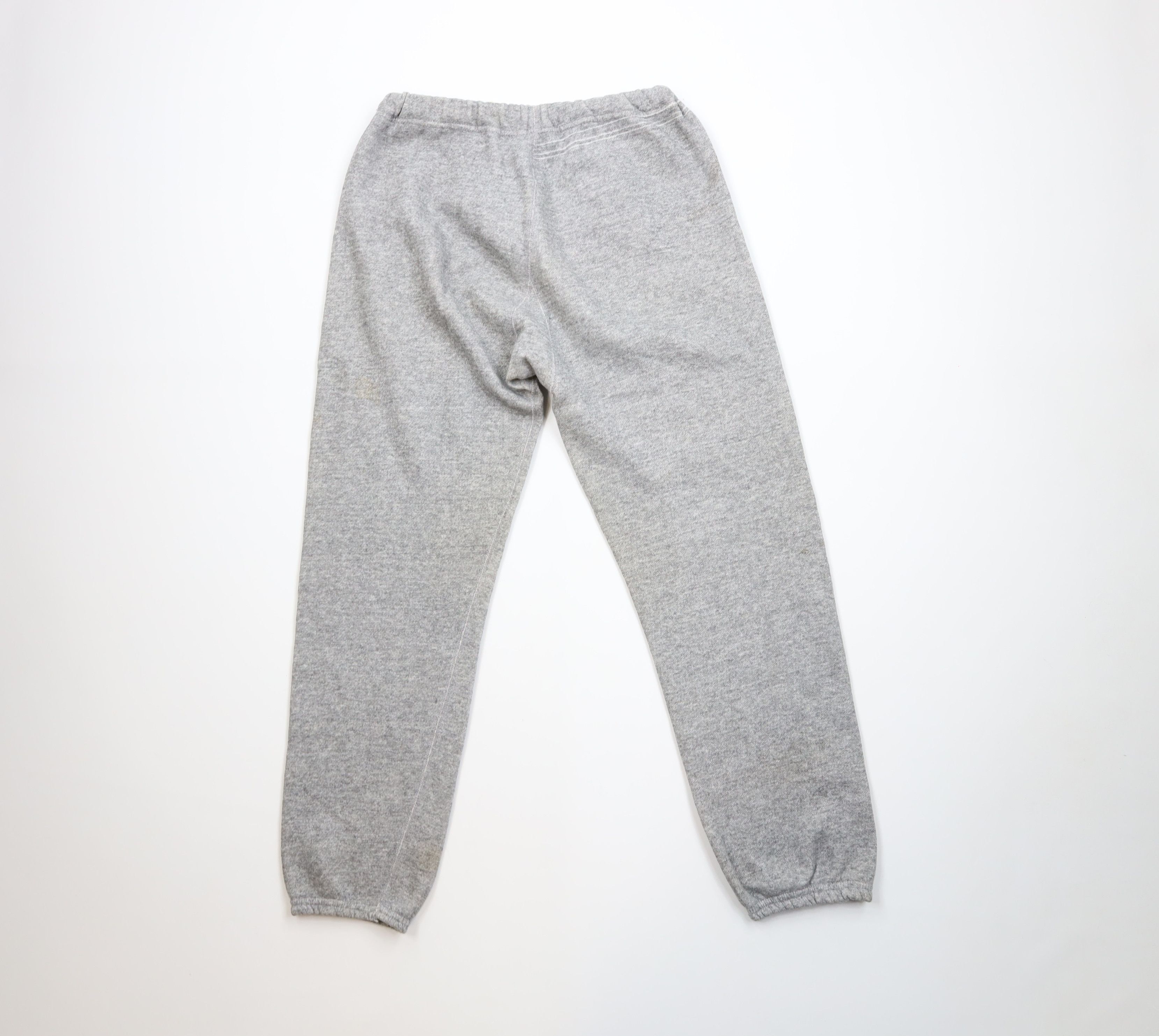 Vintage Vintage 70s Streetwear Blank Triblend Sweatpants Joggers USA Size US 34 / EU 50 - 10 Thumbnail