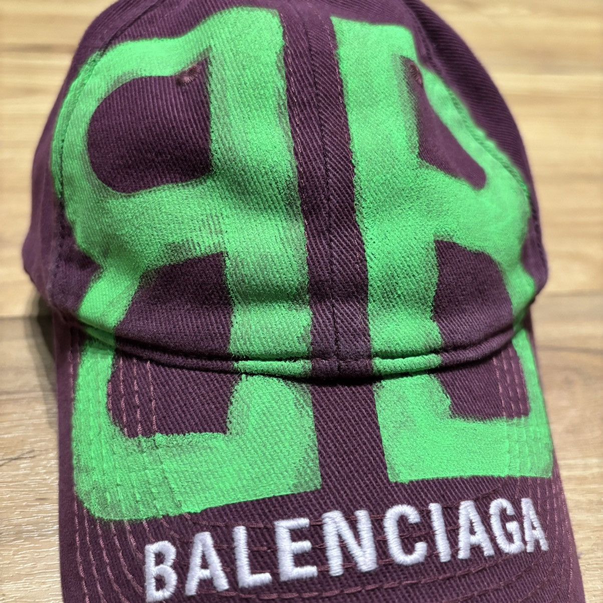 Balenciaga Balenciaga BB Sprayed Cap Size ONE SIZE - 3 Thumbnail