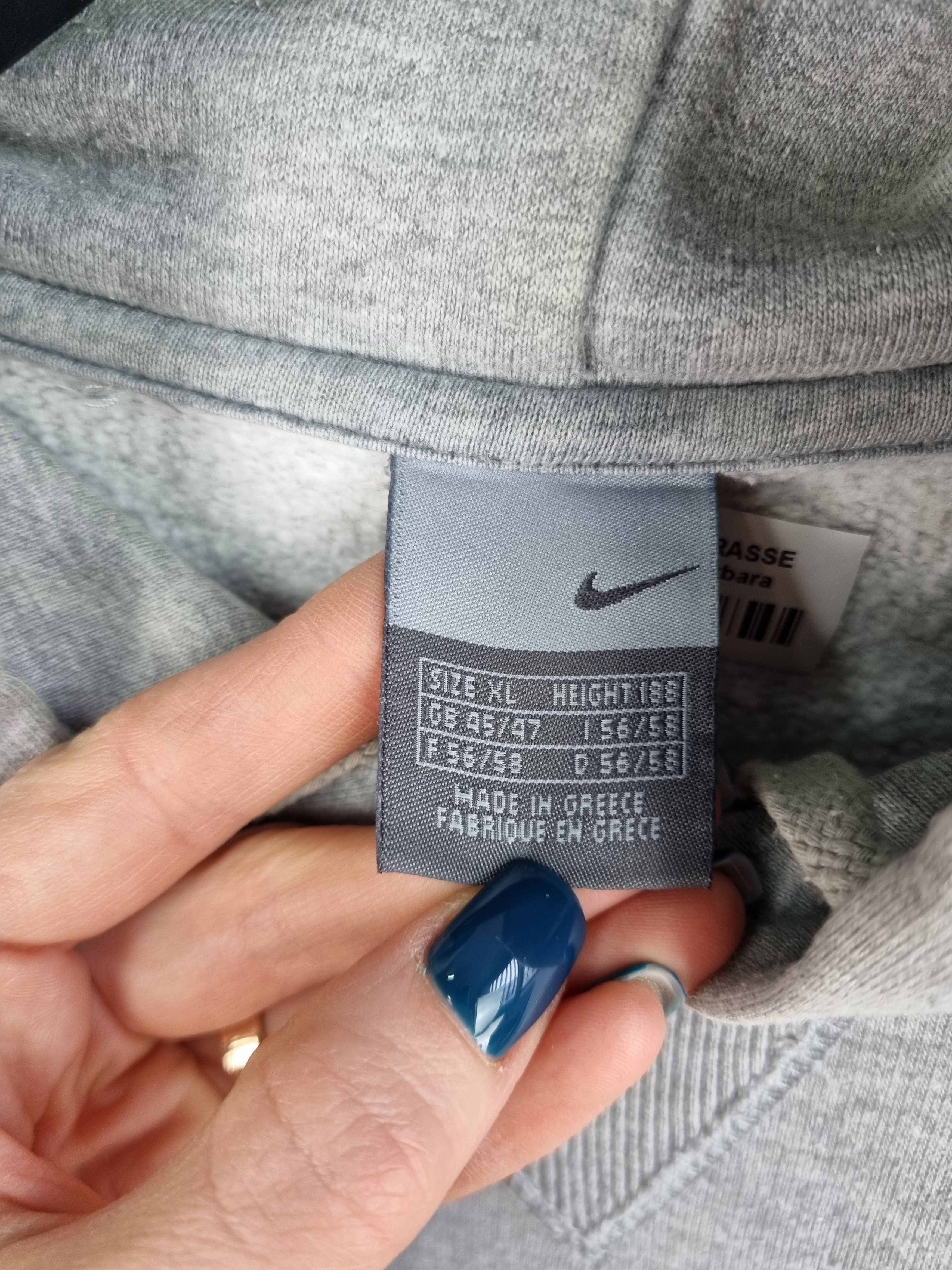 Nike × Vintage Vintage NIKE Swoosh Grey Hoodie Travis Scott Style Size US M / EU 48-50 / 2 - 13 Thumbnail