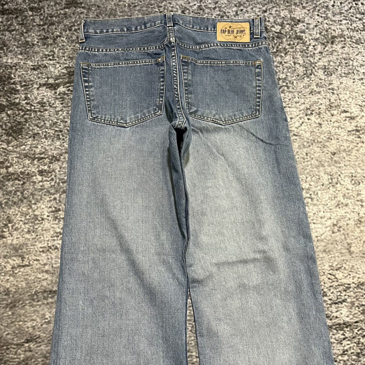 Gap Vintage Gap Relaxed Bootcut Flare Wide Leg Skater Y2K 2000s Size US 33 - 3 Thumbnail