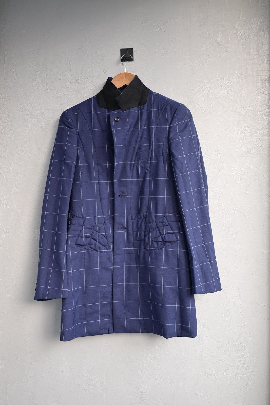 Comme des Garcons Homme Plus Comme Des Garcons Homme Plus SS18 reversible patchworks coat Size US S / EU 44-46 / 1 - 4 Thumbnail