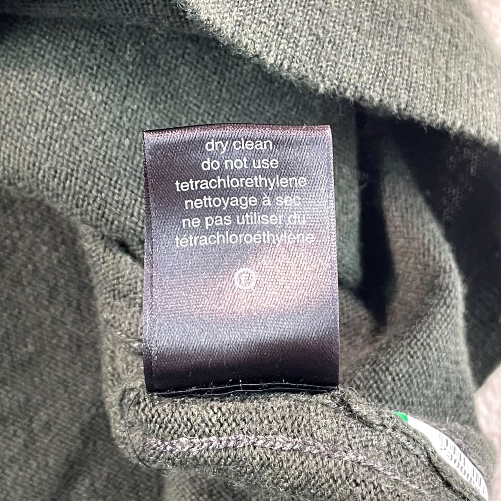John Varvatos John Varvatos USA Sweater Men M Dark Green Wool Blend Pullover Knit Size US M / EU 48-50 / 2 - 8 Thumbnail