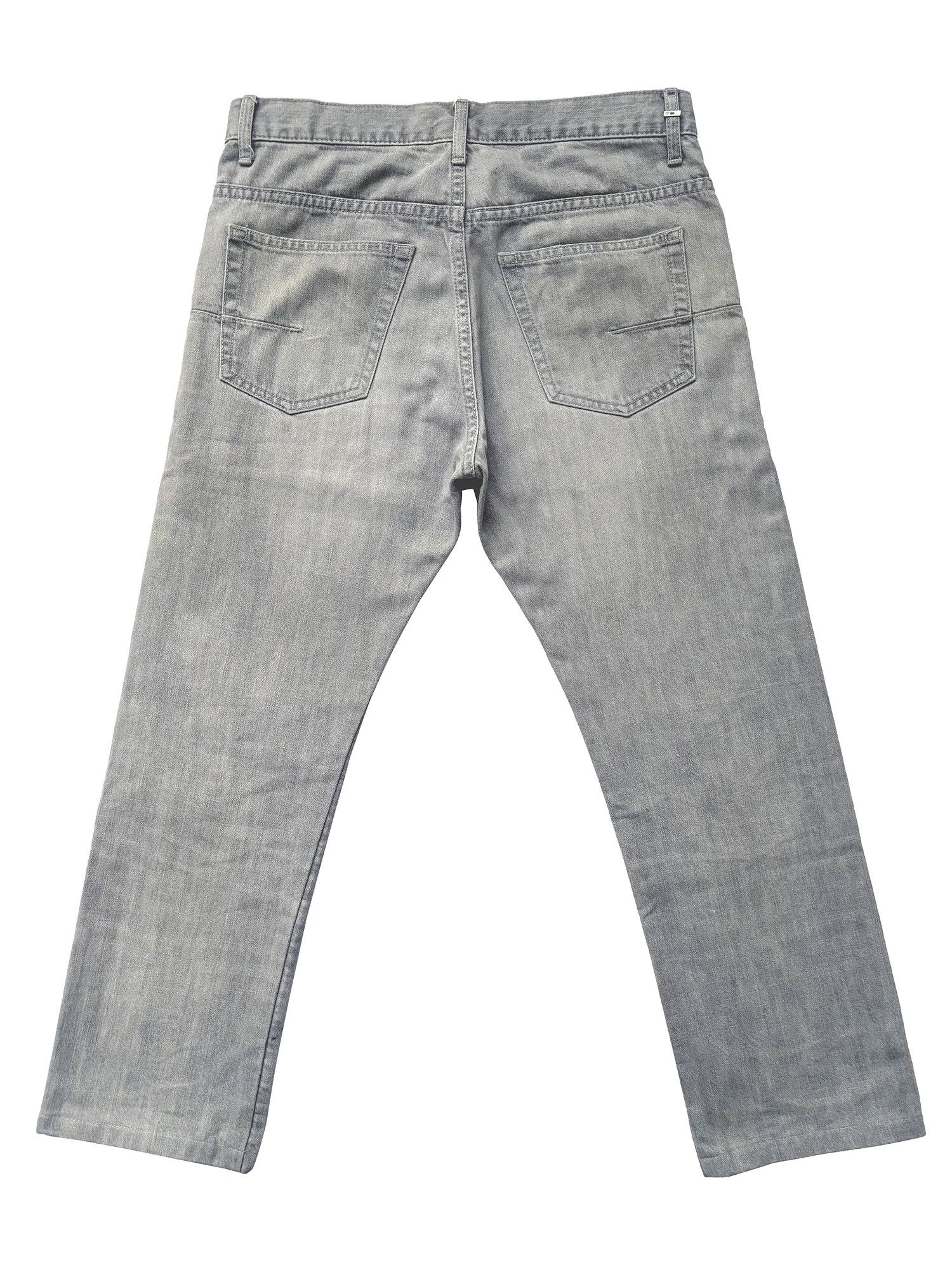 Dior × Hedi Slimane ⚡️QUICK SALE⚡️MIJ Dior Hedi Slimane Light Gray Denim Jeans Size US 27 - 2 Thumbnail