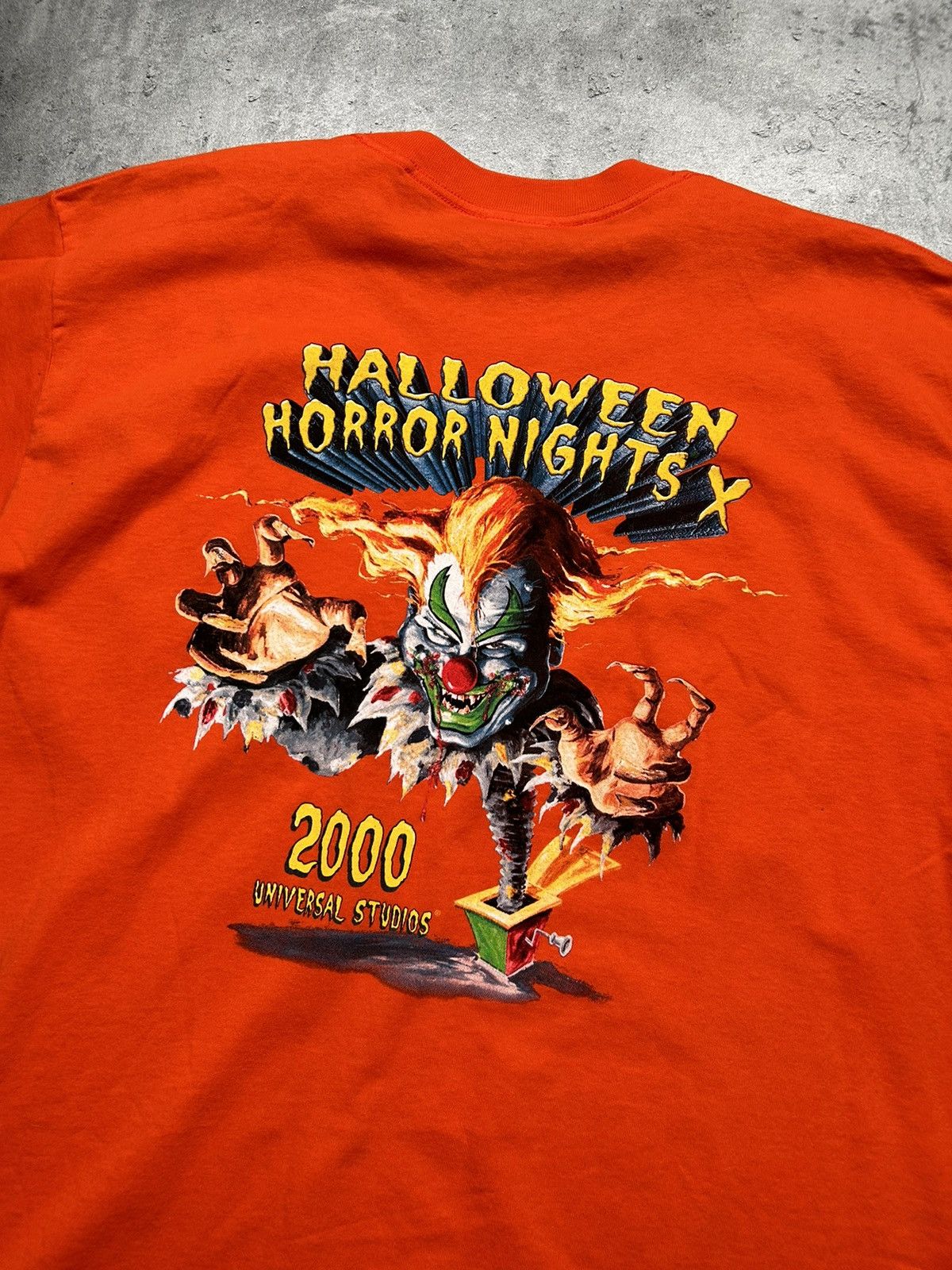 Universal Studios Vintage Universal 2000 Halloween Horror Night X T-Shirt Size US XL / EU 56 / 4 - 7 Thumbnail