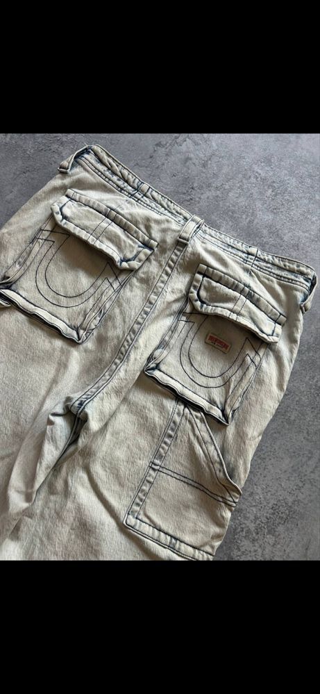 True Religion True Religion Baggy Denim Pants Size US 32 / EU 48 - 2 Thumbnail
