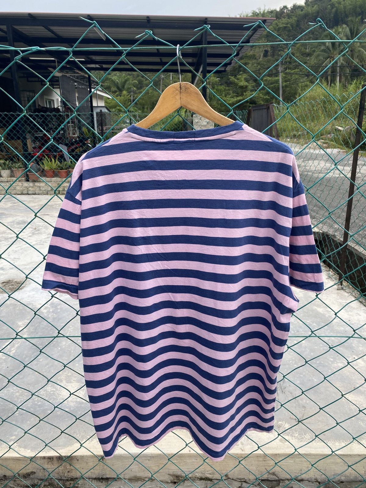Polo Ralph Lauren Polo ralph lauren purple pink breton striped Size US XL / EU 56 / 4 - 2 Thumbnail