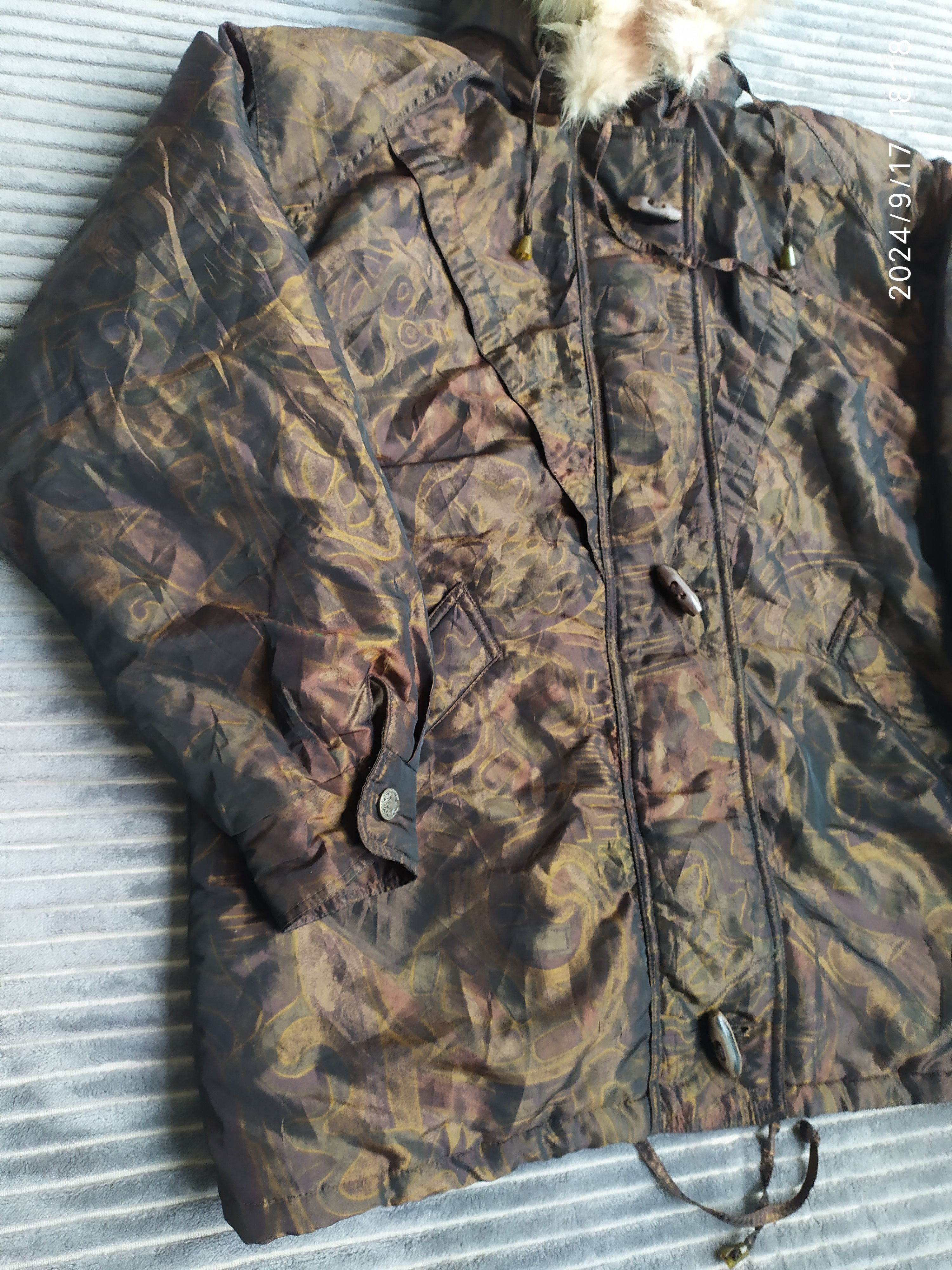 If Six Was Nine × Japanese Brand × Le Grande Bleu (L.G.B.) Vintage Japanese izzi Fur Hoodie Jacket Size US M / EU 48-50 / 2 - 7 Thumbnail
