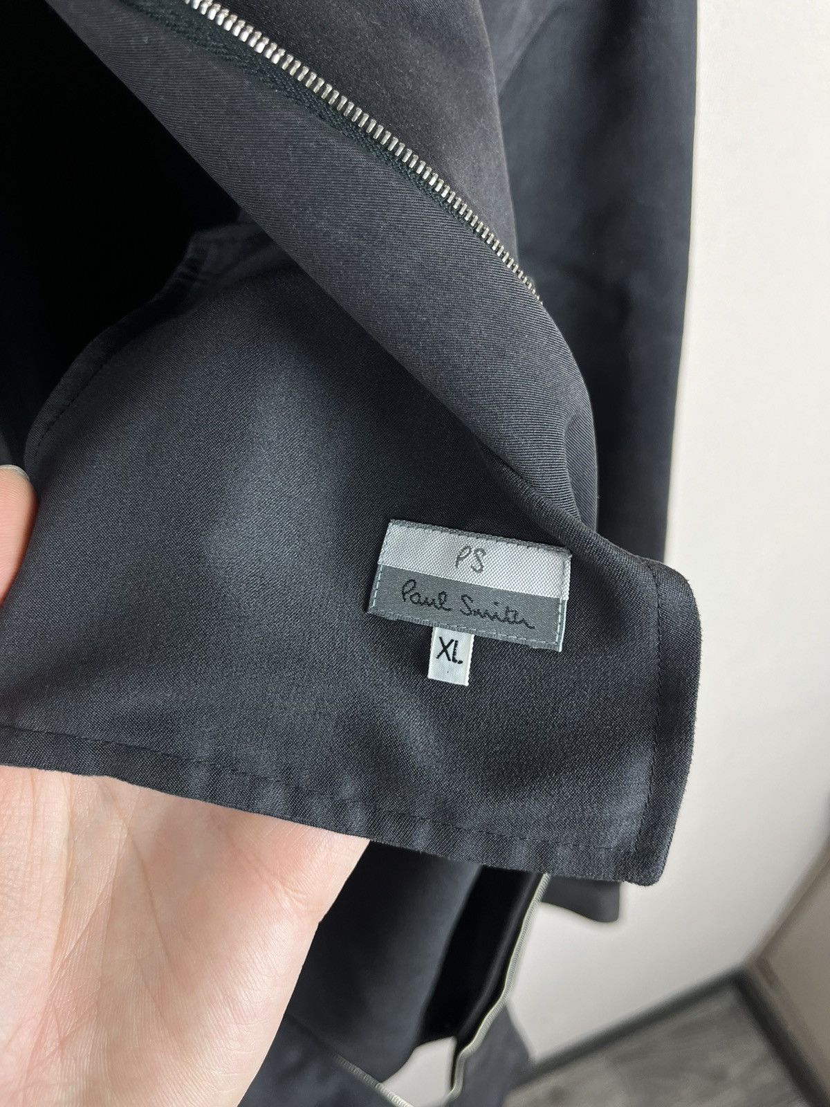 Paul Smith Paul Smith PS Zip Collared Zip Jacket Gray Viscose Blend XL Size US XL / EU 56 / 4 - 10 Thumbnail