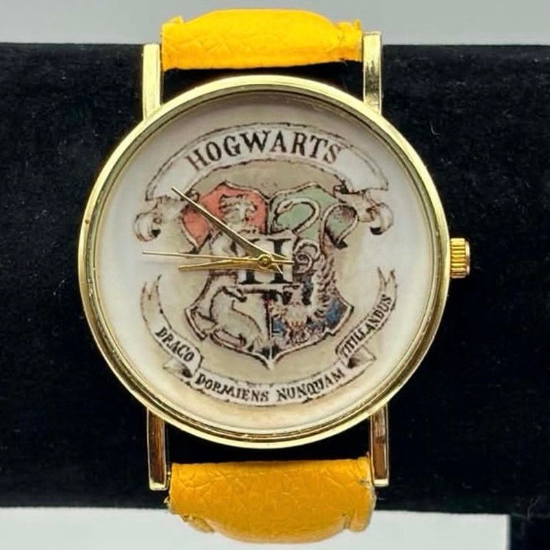 Other Gold & Yellow Hogwarts Men’s Watch Size ONE SIZE - 1 Thumbnail