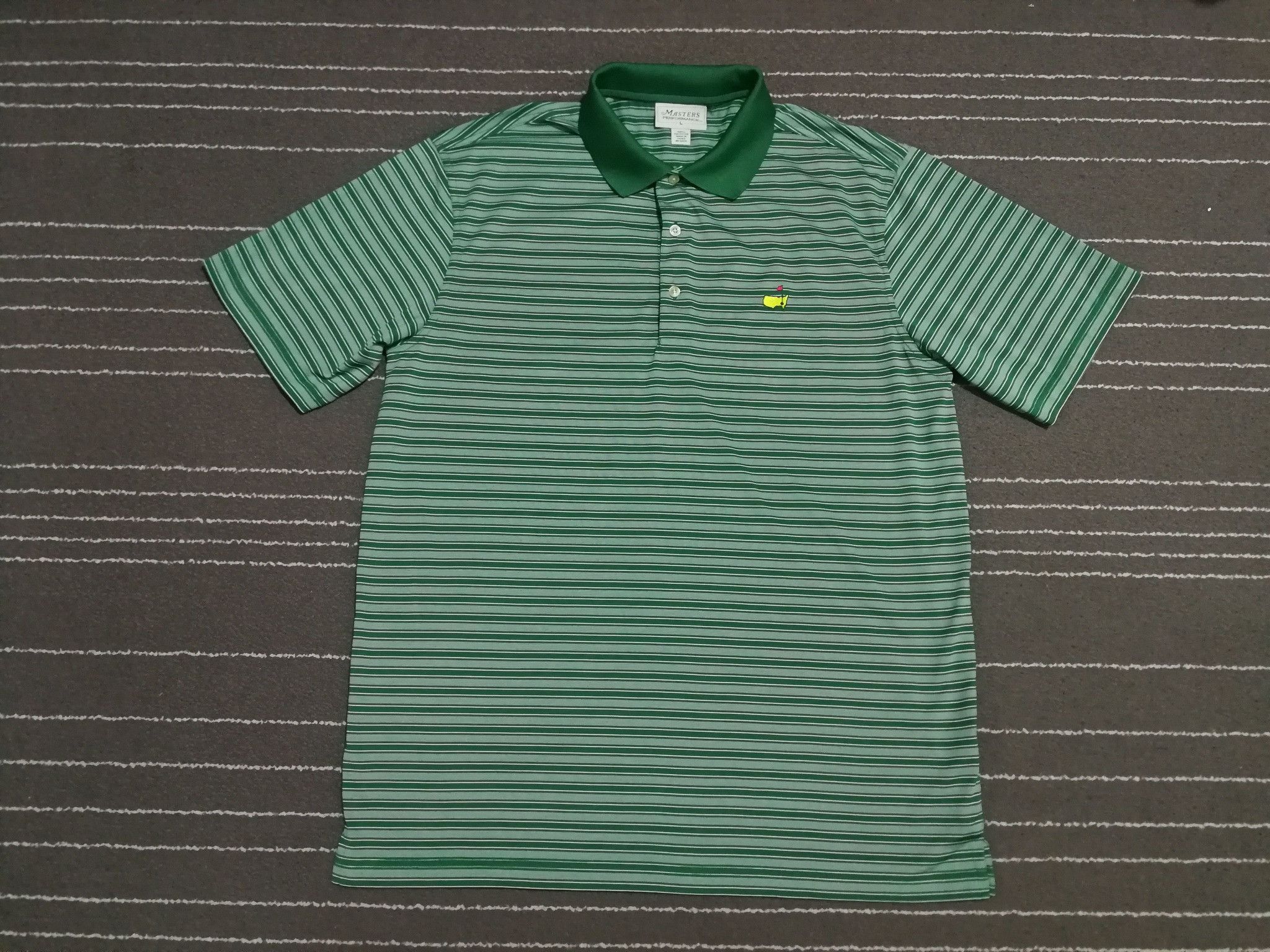 Japanese Brand MASTERS PERFORMANCE golf polo tee L 2067 Size US L / EU 52-54 / 3 - 1 Thumbnail