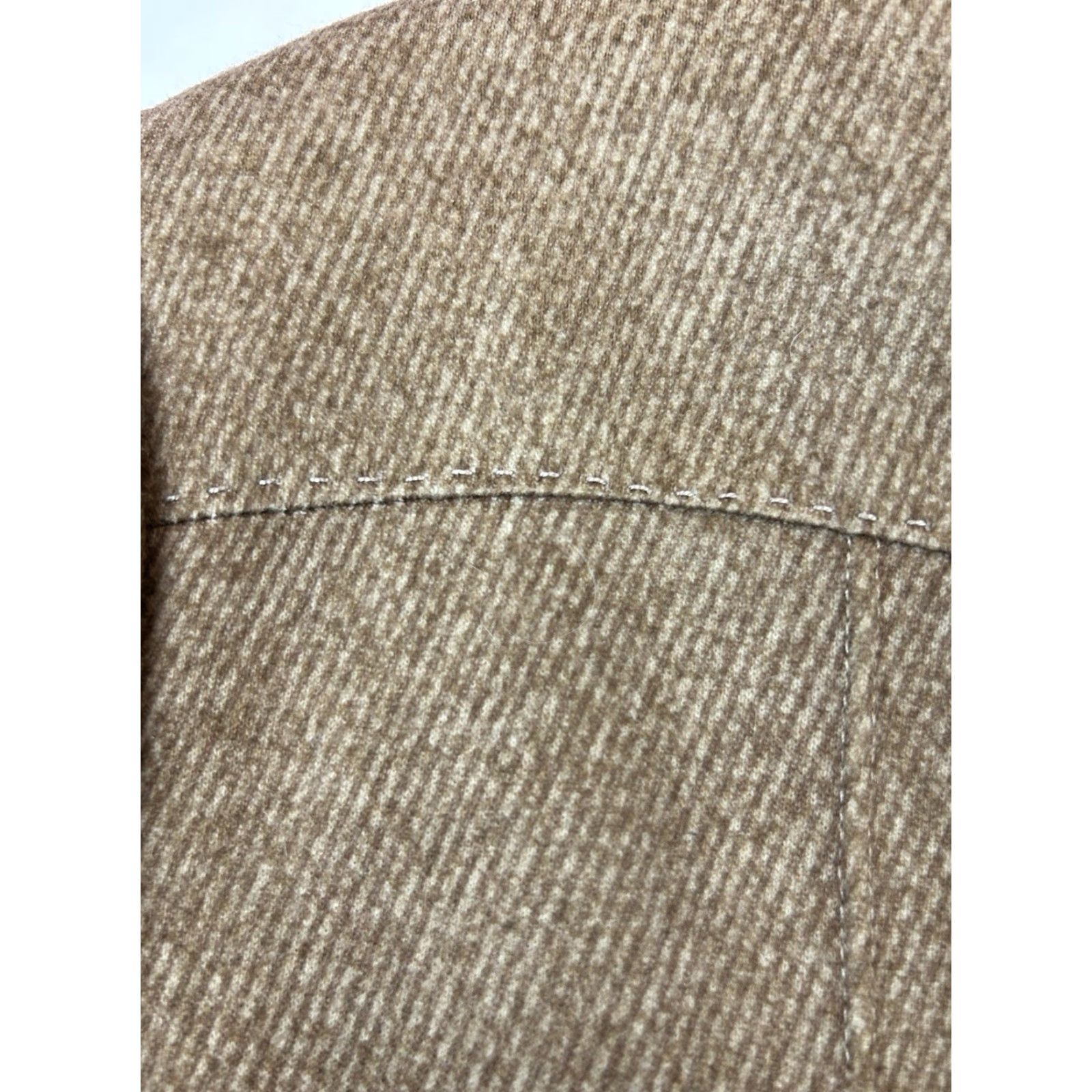 Vintage VINTAGE Western Blazer Sport Coat Mens S Beige Tweed Jacket Rodeo Read" Size 36R - 6 Thumbnail