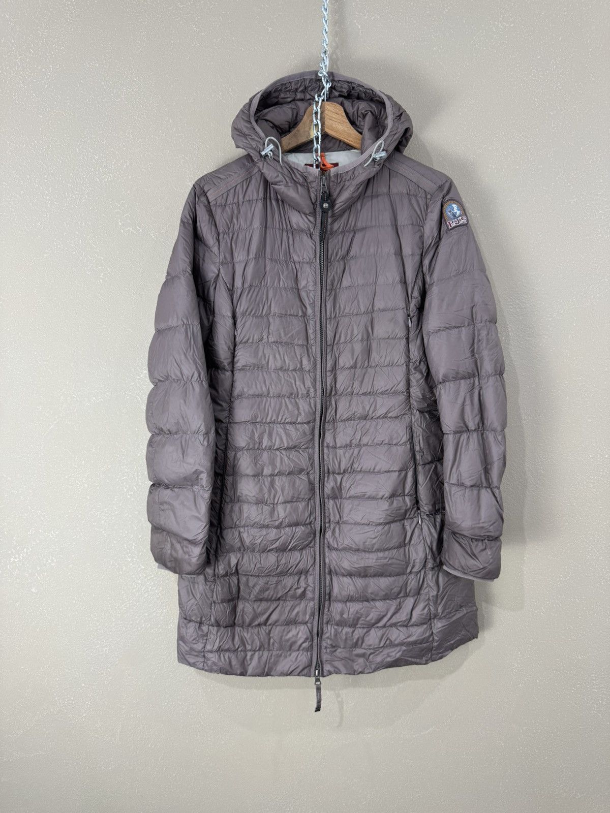 Parajumpers Parajumpers Womens Long light Parka Down Jacket Size L Size L / US 10 / IT 46 - 1 Thumbnail