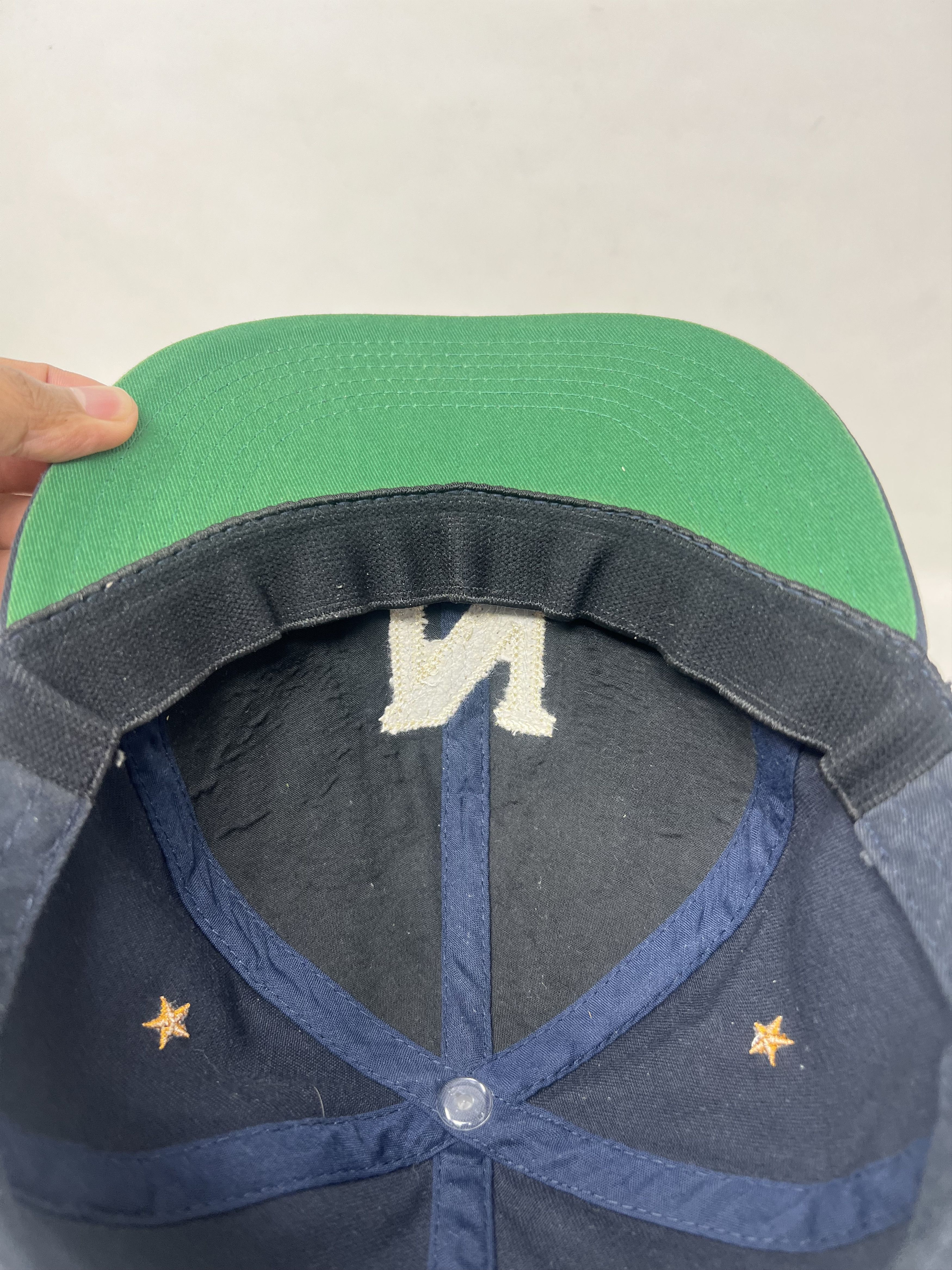 Hat Club Milsa Varisty Style "N" Logo Fitted Hat Size ONE SIZE - 8 Thumbnail