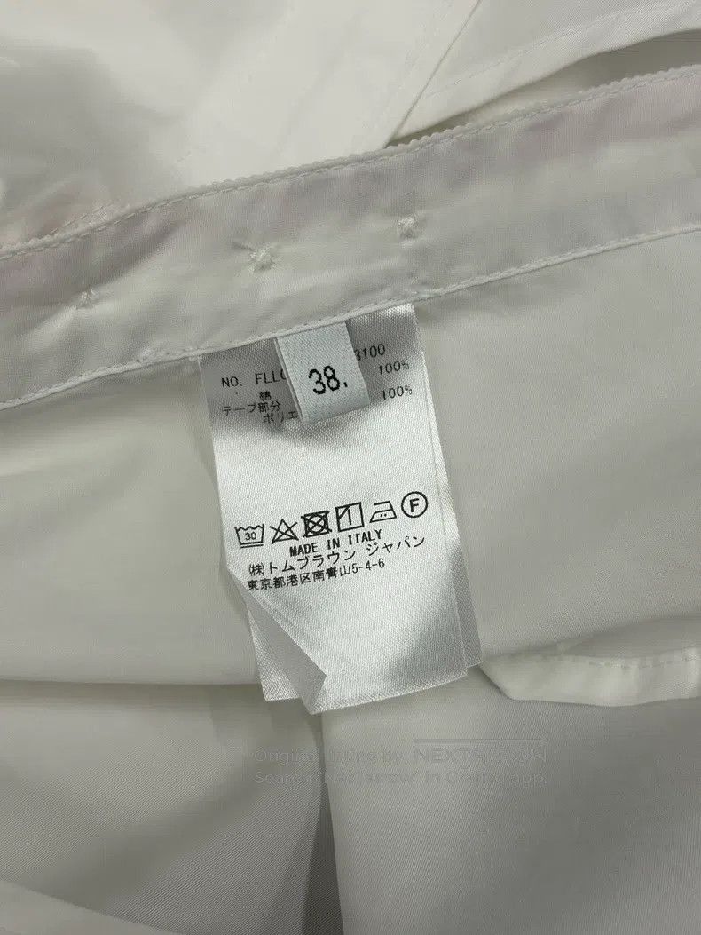 Thom Browne Thom Browne White Long Sleeve Shirt Size XS / US 0-2 / IT 36-38 - 6 Thumbnail