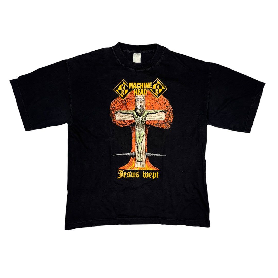 Band Tees Vintage Machine Head - Jesus Wept 90’s Eu Size US XL / EU 56 / 4 - 1 Thumbnail