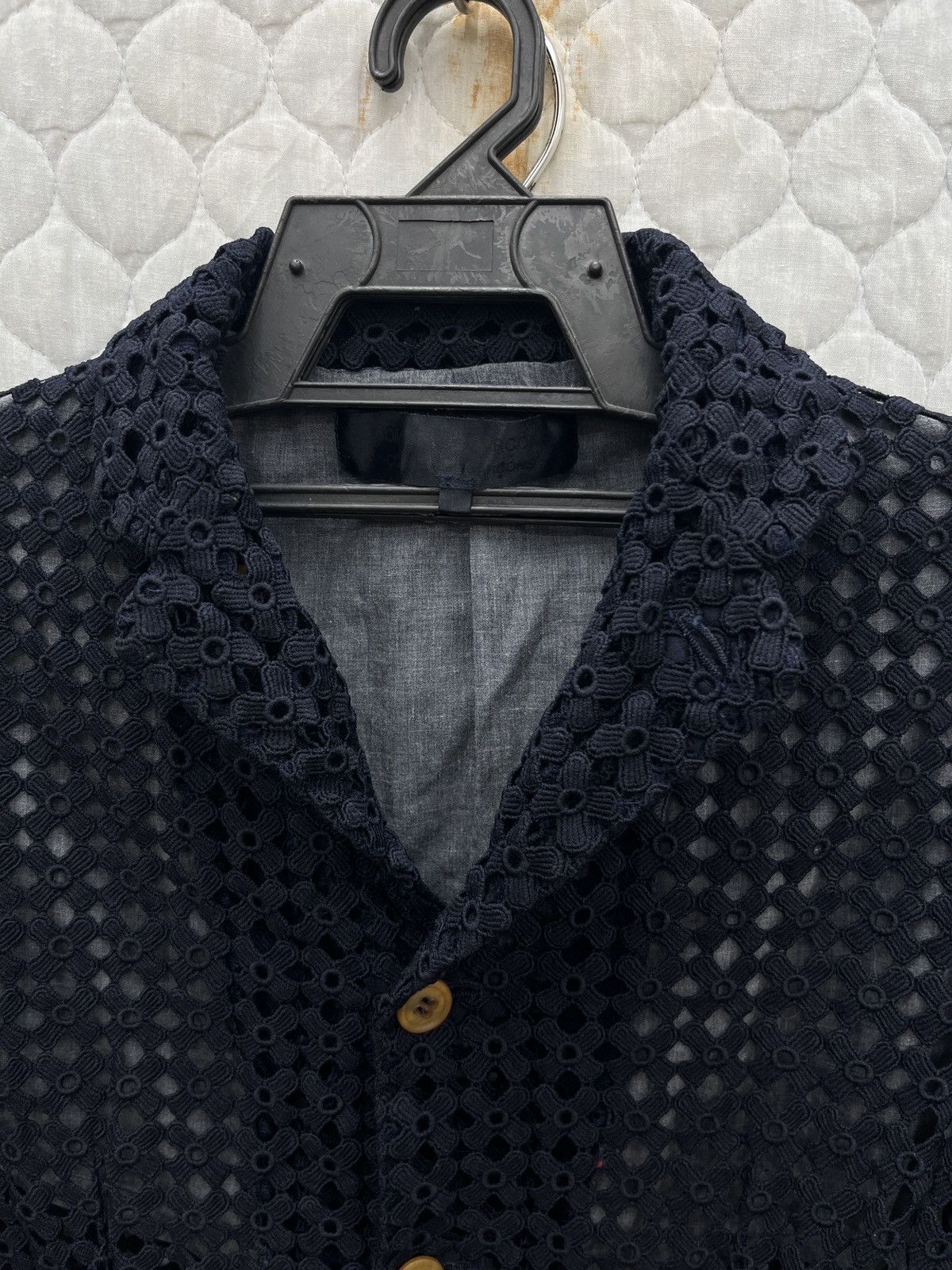 Comme des Garcons 🔥🔥🔥ARCHIVE COMME DES GARCONS CROCHET LACE JACKET Size M / US 6-8 / IT 42-44 - 4 Thumbnail
