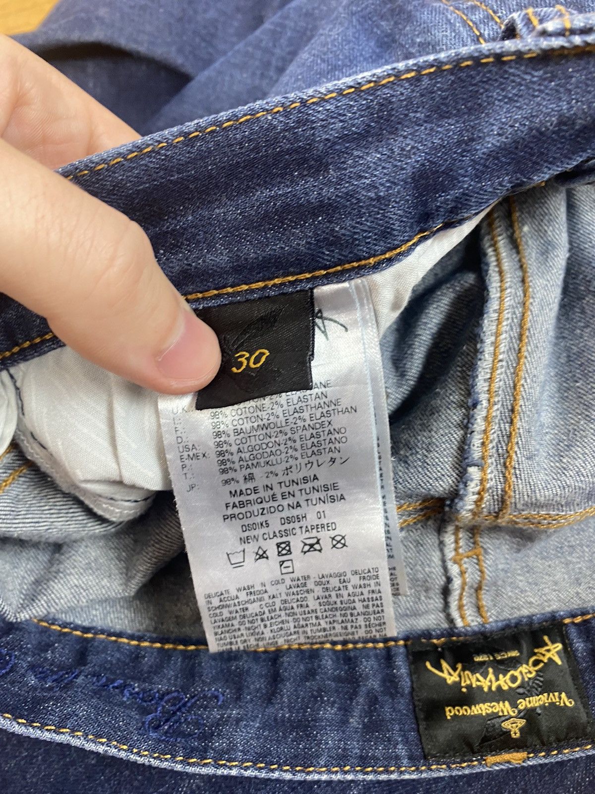 Vintage × Vivienne Westwood Vintage Vivienne Westwood jeans Size US 30 / EU 46 - 9 Thumbnail