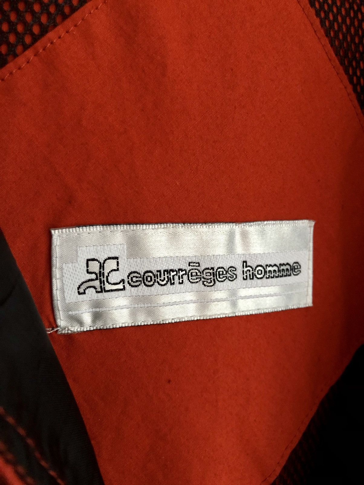 Andre Courreges × Courreges Courrèges Homme Vintage Burnt Orange Nautical Logo Jacket Size US L / EU 52-54 / 3 - 21 Thumbnail