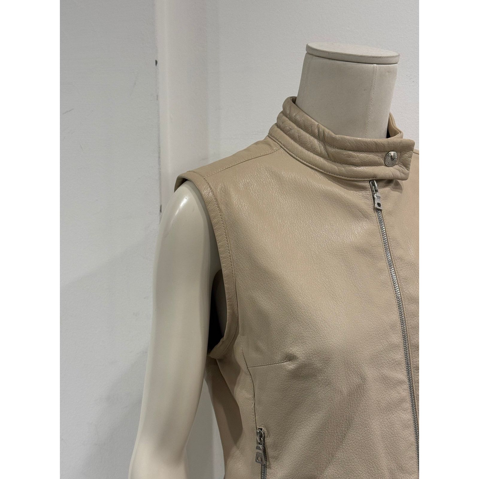 Prada A/W2000 Prada biker leather vest Size US S / EU 44-46 / 1 - 8 Thumbnail