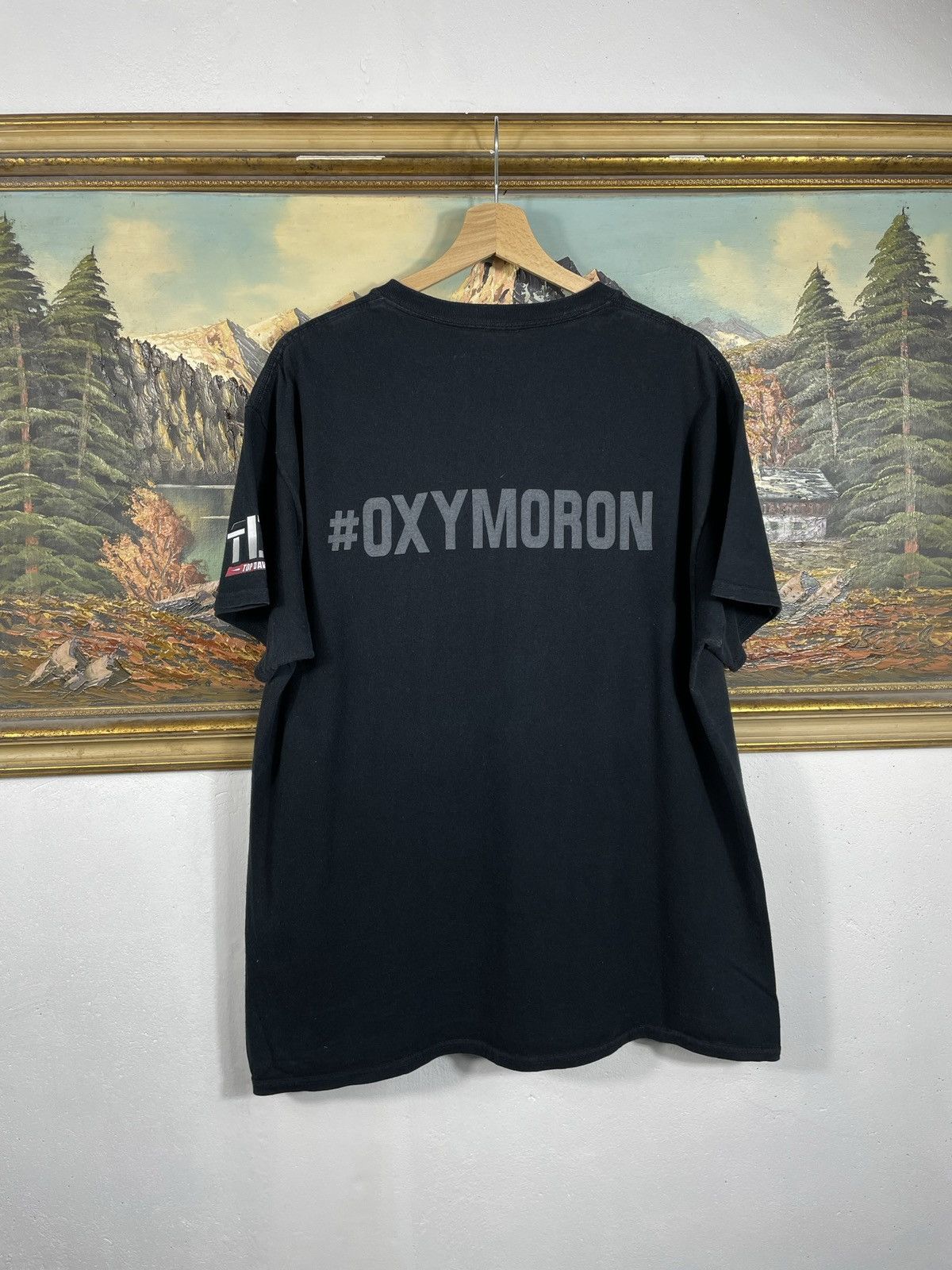 Kendrick Lamar × Rap Tees × Top Dawg Entertainment Schoolboy Q Oxymoron Tshirt Tee Baggy Loose Hiphop Rapper Size US L / EU 52-54 / 3 - 6 Thumbnail