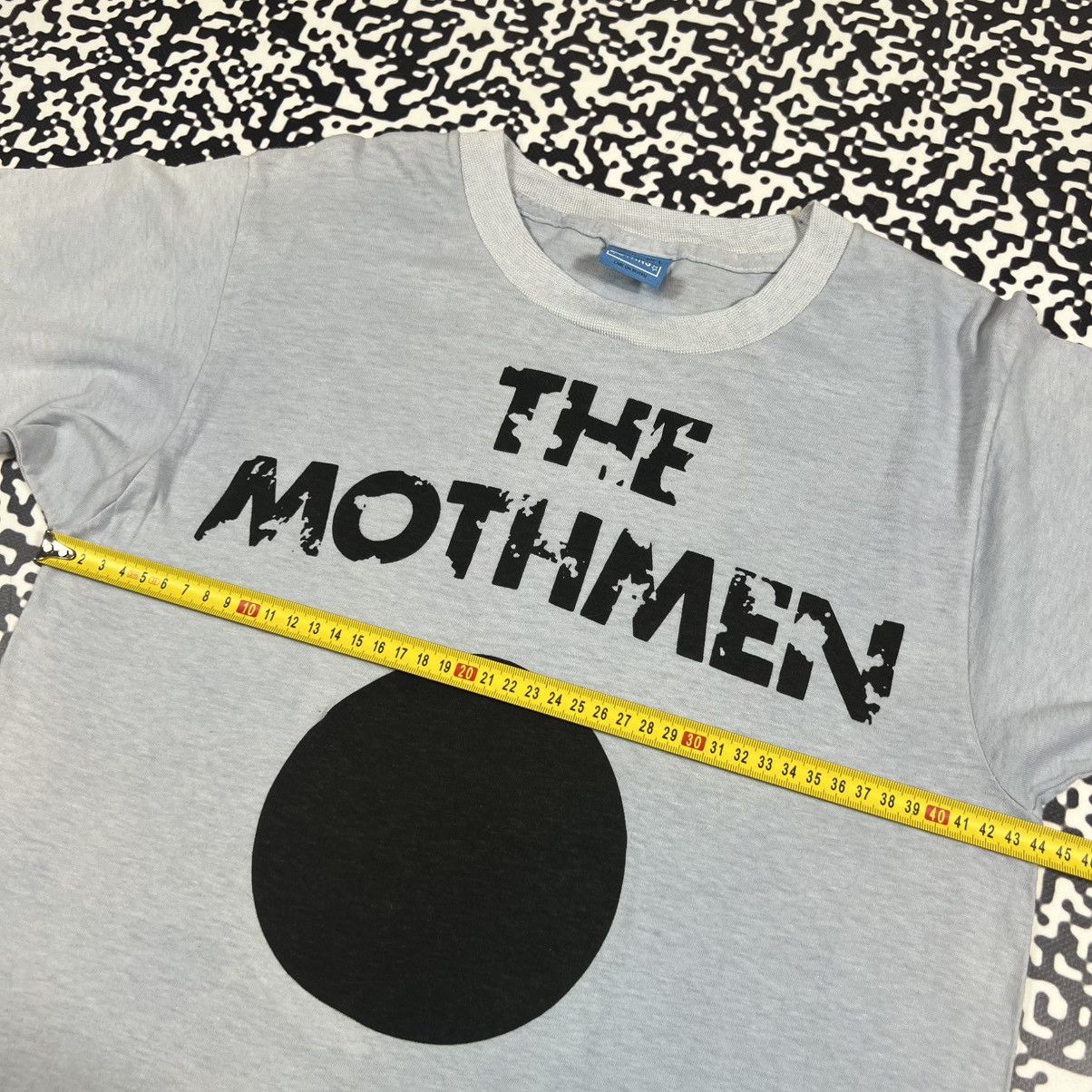Band Tees Vintage 80s The Mothmen Post Punk Band Manchester T-shirt Size US M / EU 48-50 / 2 - 14 Thumbnail