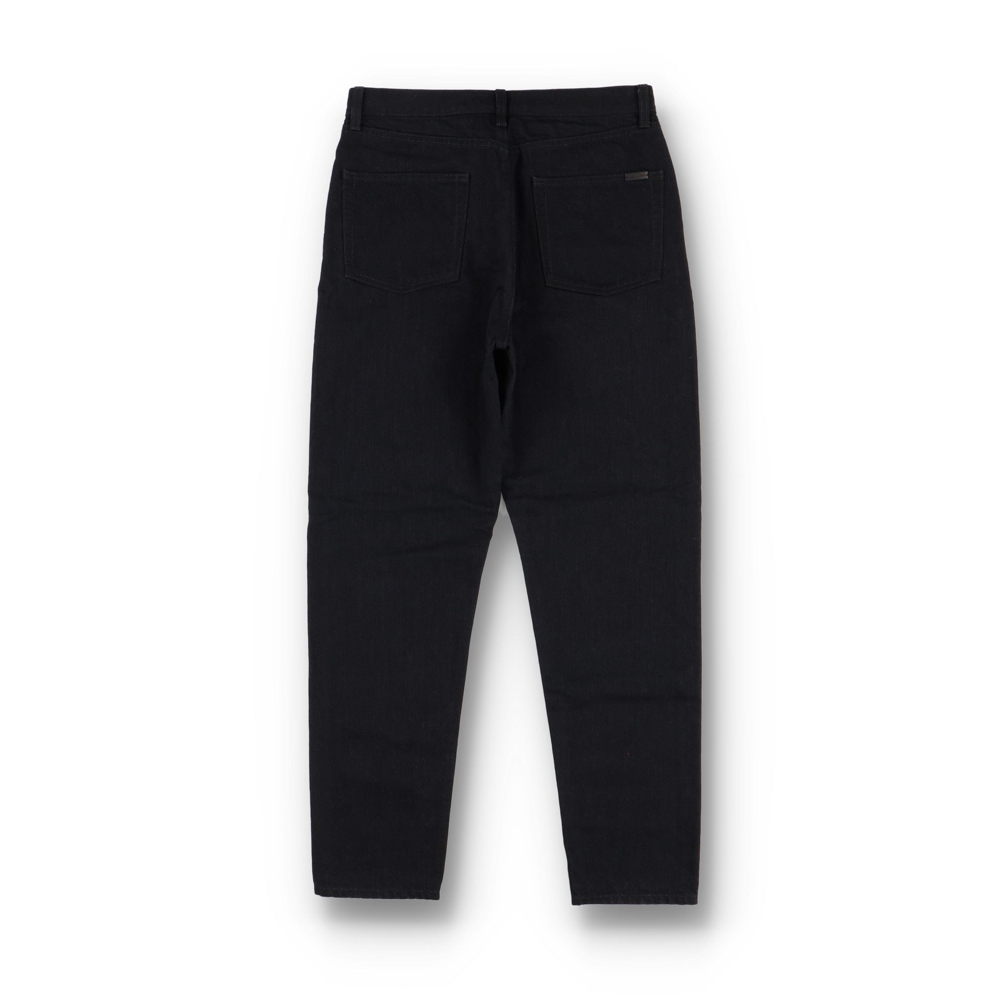 Saint Laurent Paris D19 Worn Black Slim Jeans Size 31" - 7 Thumbnail