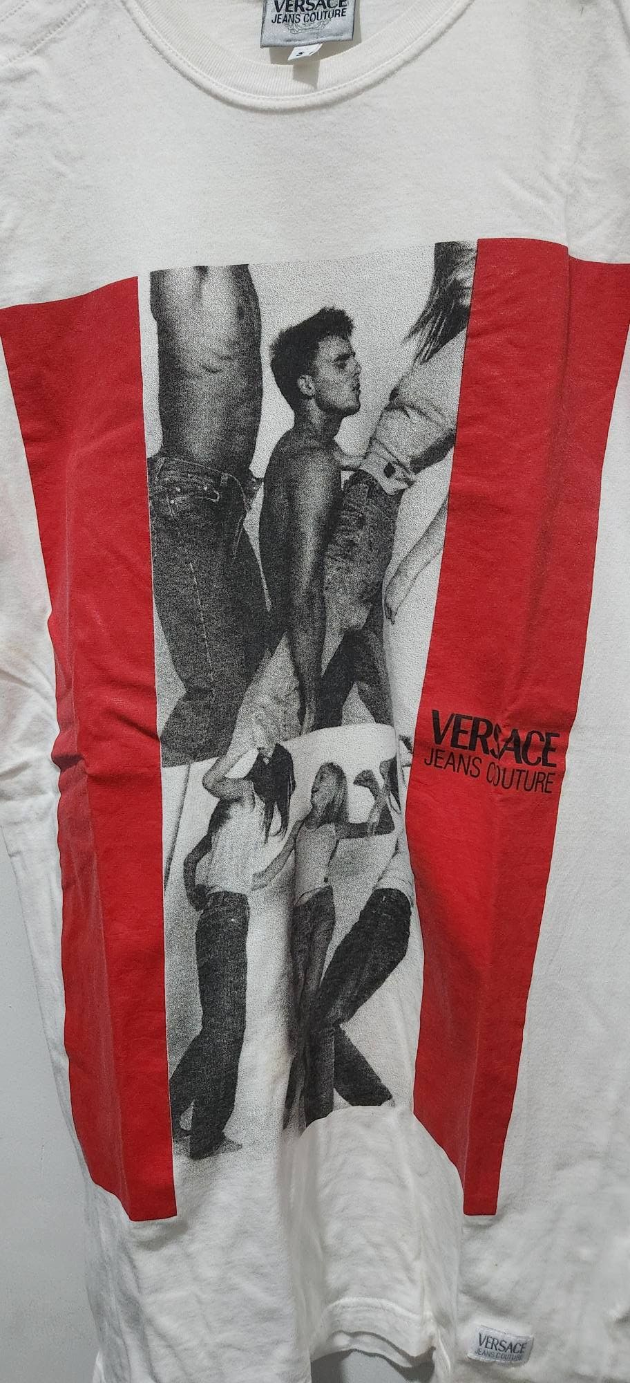Versace Jeans Couture Versace Jeans Couture Photo Print Bruce Weber Vintage T Size S / US 4 / IT 40 - 6 Thumbnail
