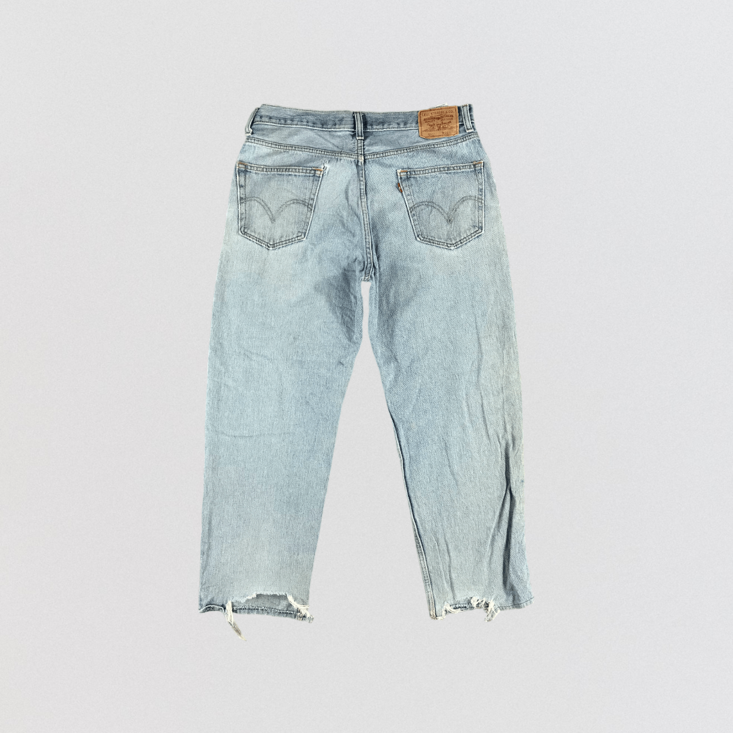 Levi's × Vintage Vintage Light Wash Levis 550 Jeans-JM3079 Size US 35 - 2 Thumbnail